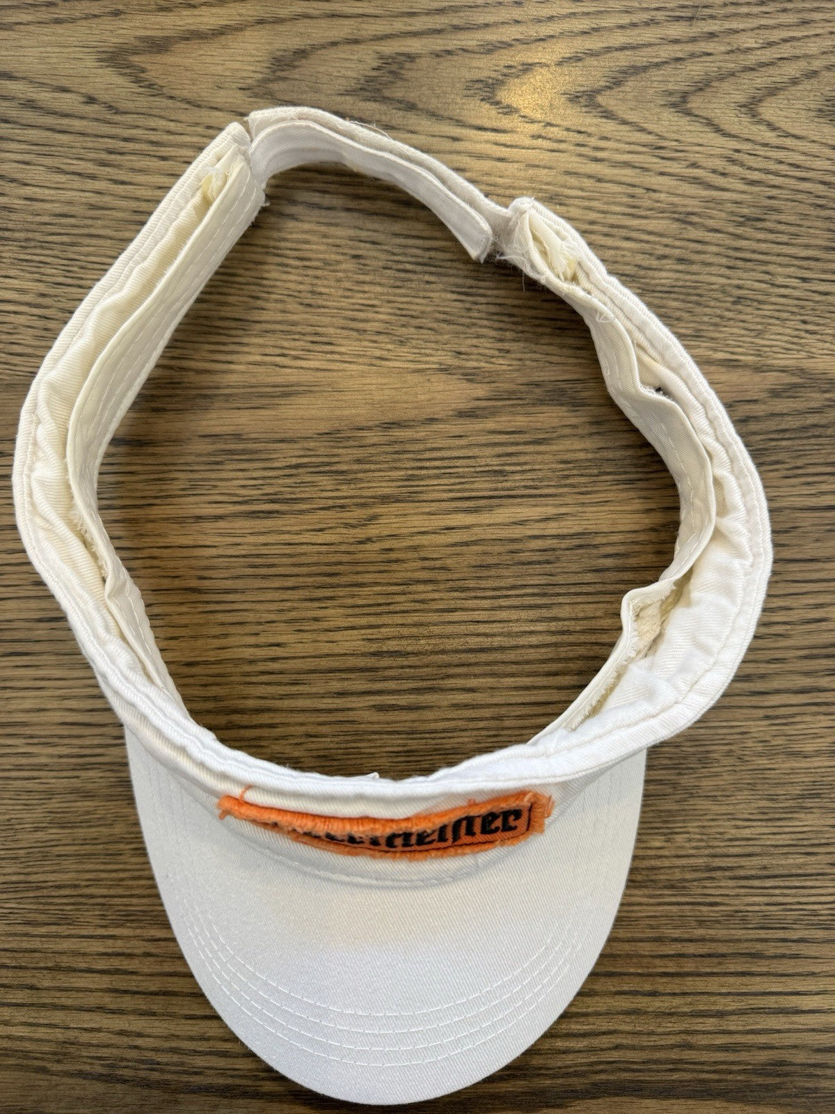 Vintage Y2k Jagermeister Visor Hat, Alcohol, Distressed, Party, Nostalgia