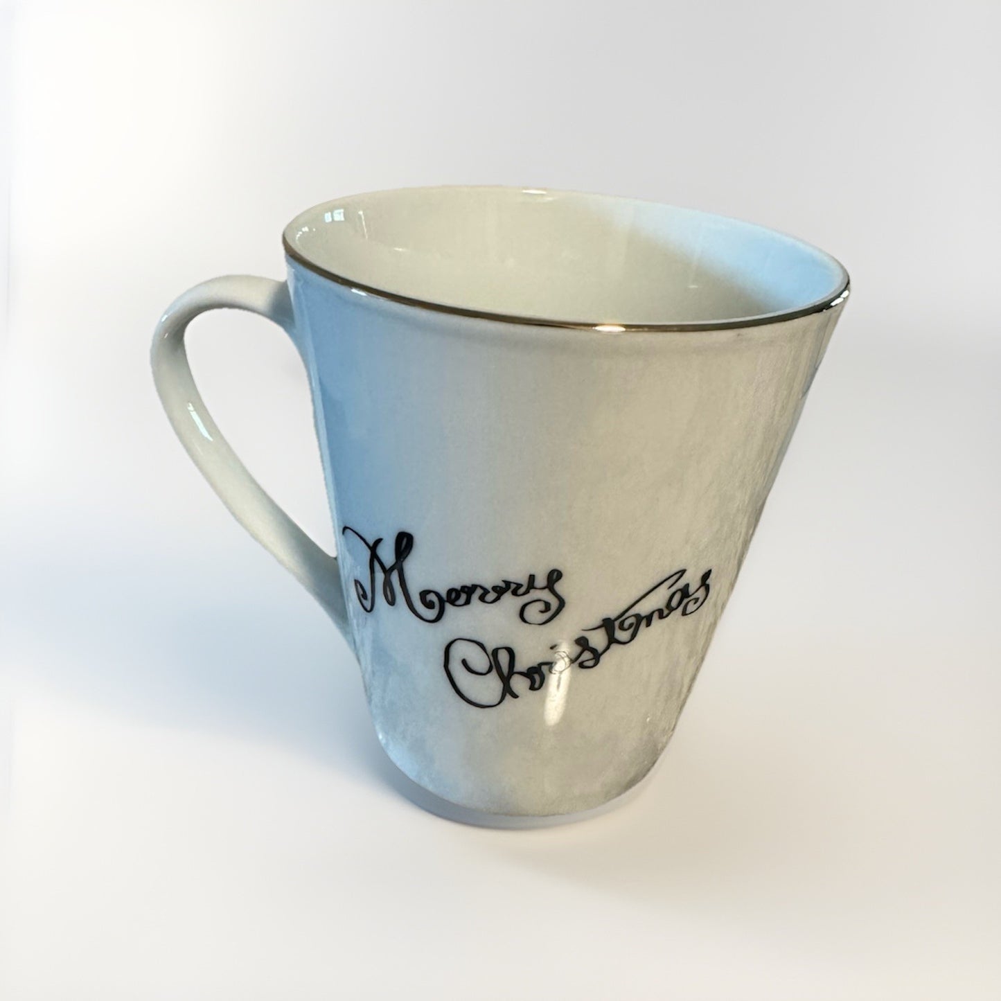 Merry Brite Ceramic Merry Christmas Reindeer Coffee Tea Hot Cocoa Mug Cup