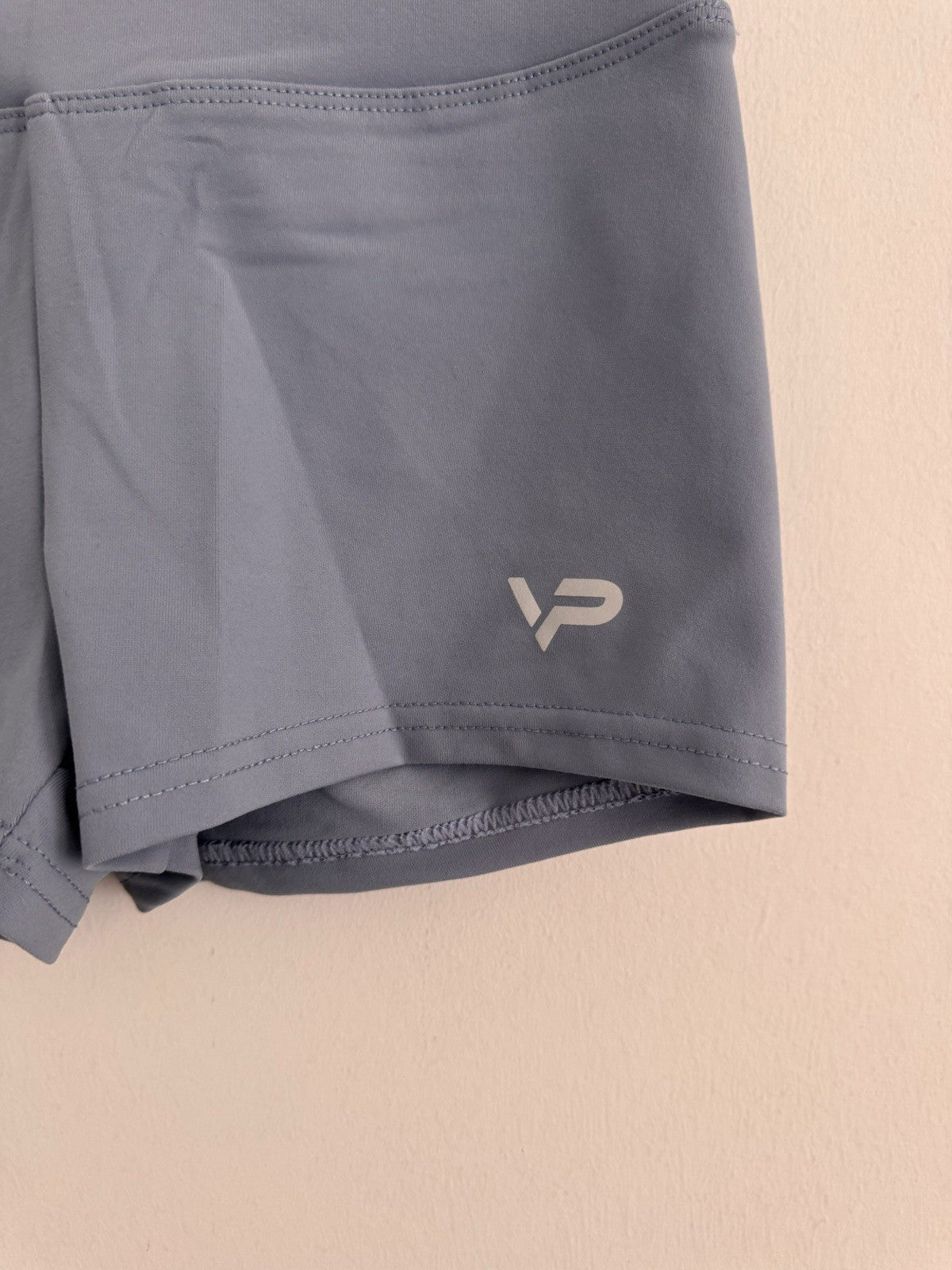 High Waist Scrunch Butt Shorts Women’s Gym Yoga Fitness Blue Size S NWT