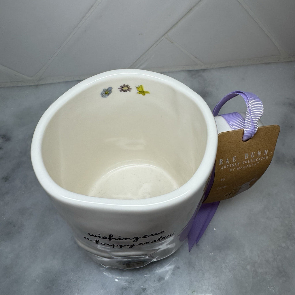 Rae Dunn Wishing Ewe A Happy Easter Mug Lamb Bunny Spring Cup w/ Tag