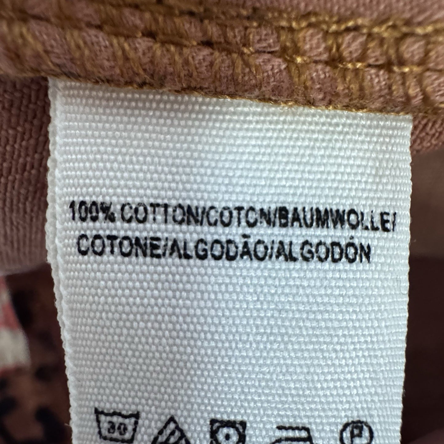 We The Free 26 Leopard Denim Mini Skirt Pink Zip Front Raw Hem