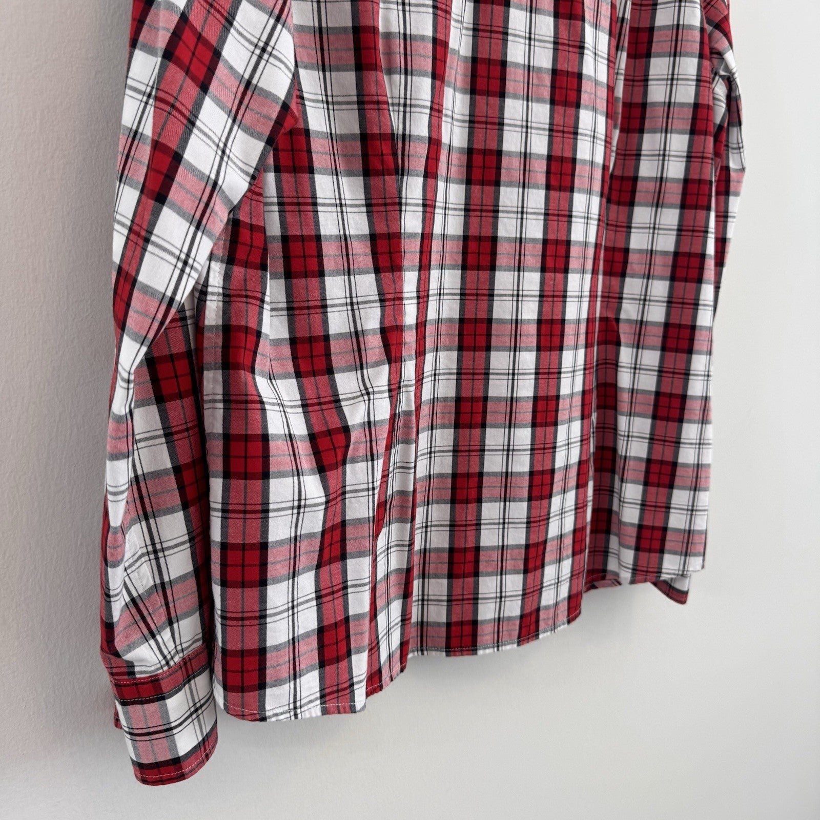 Talbots Women Size 16 Lot 2 Shirt Pants Corduroy Plaid Casual Career