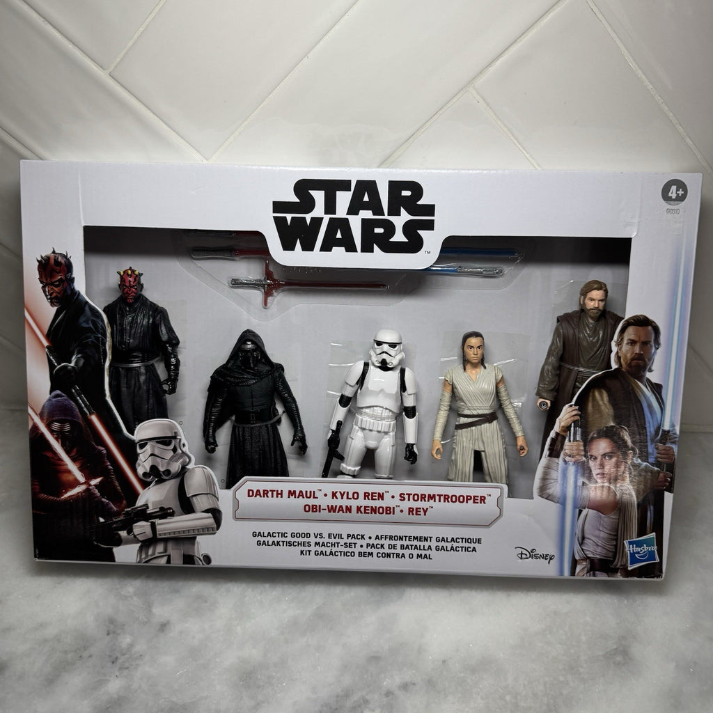 Hasbro Star Wars Playset Darth Maul Kylo Ren Stormtrooper Obi-Wan Kenobi Rey