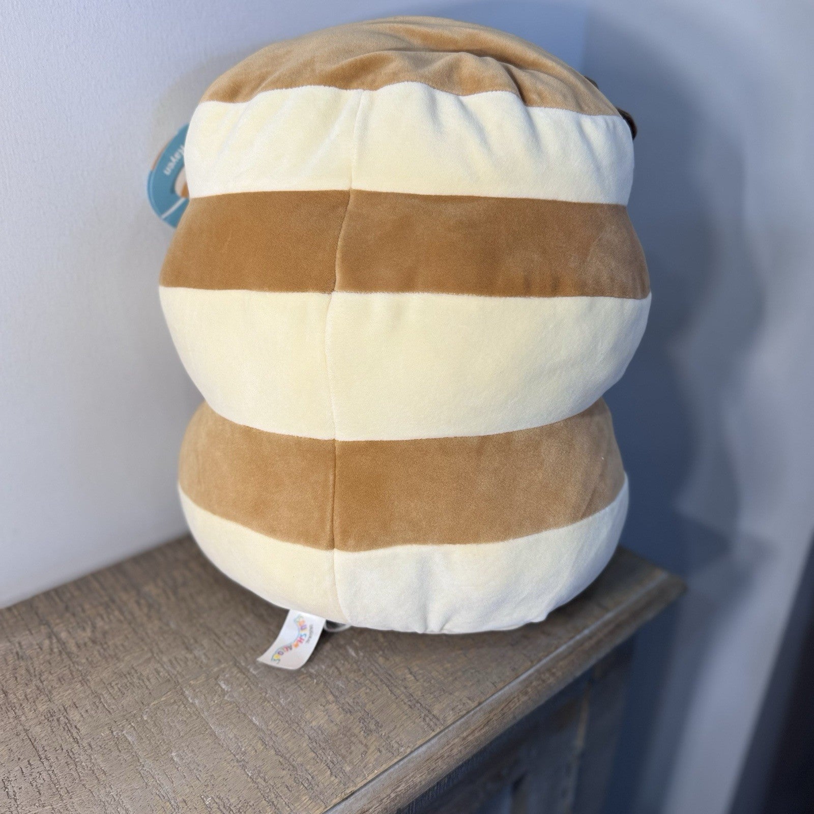 Squishmallow RARE  Rayen Pancake Plush Rayen 12” Stuffed Animal Kellytoy NWT