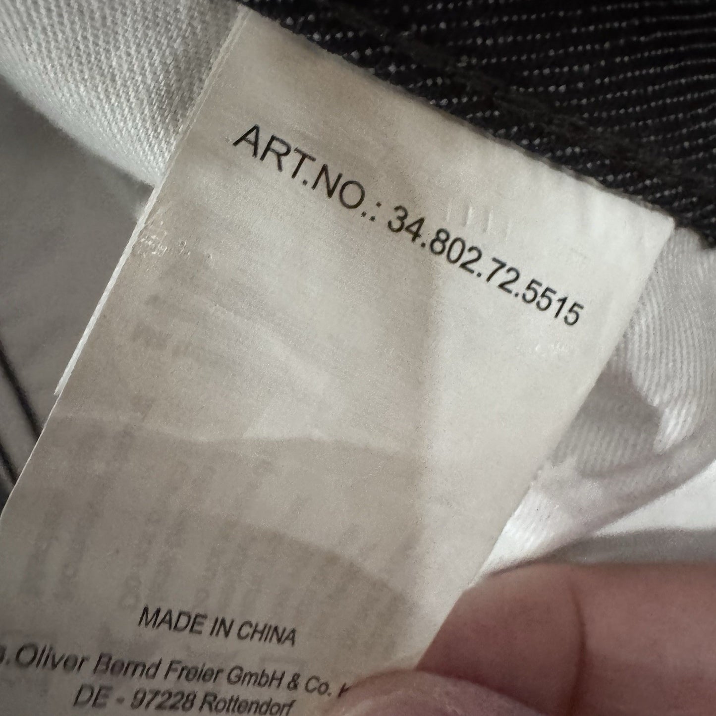 Anastacia by s.Oliver Jeans Size 32 Low Rise Dark Wash Cuffed Denim Pants NWT