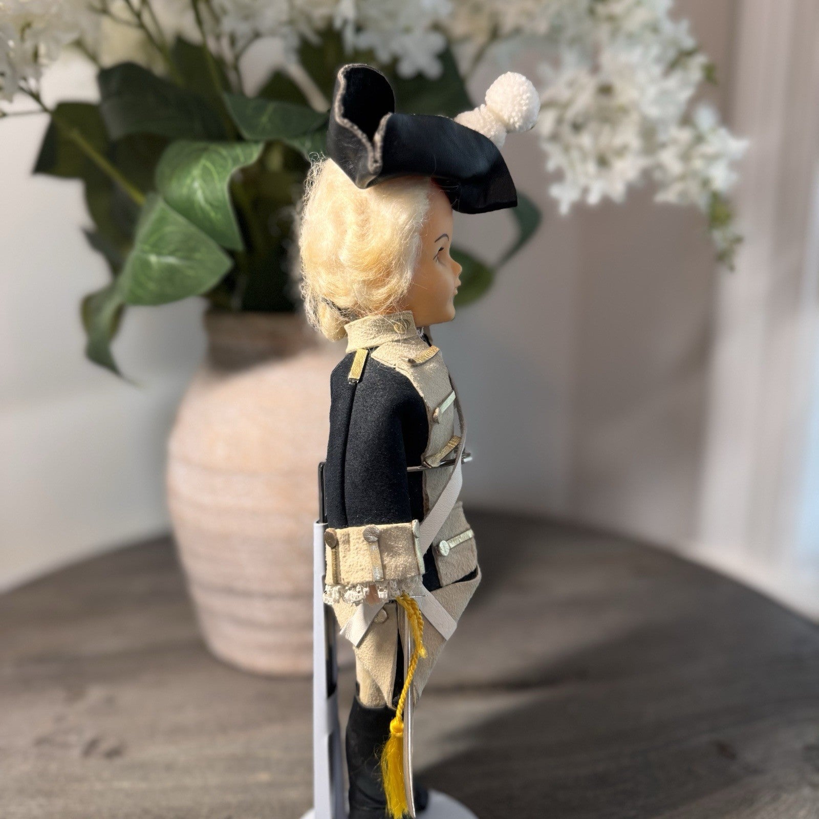 Vintage Carlson Dolls General George Washington 11" Handcrafted USA Stand Tag