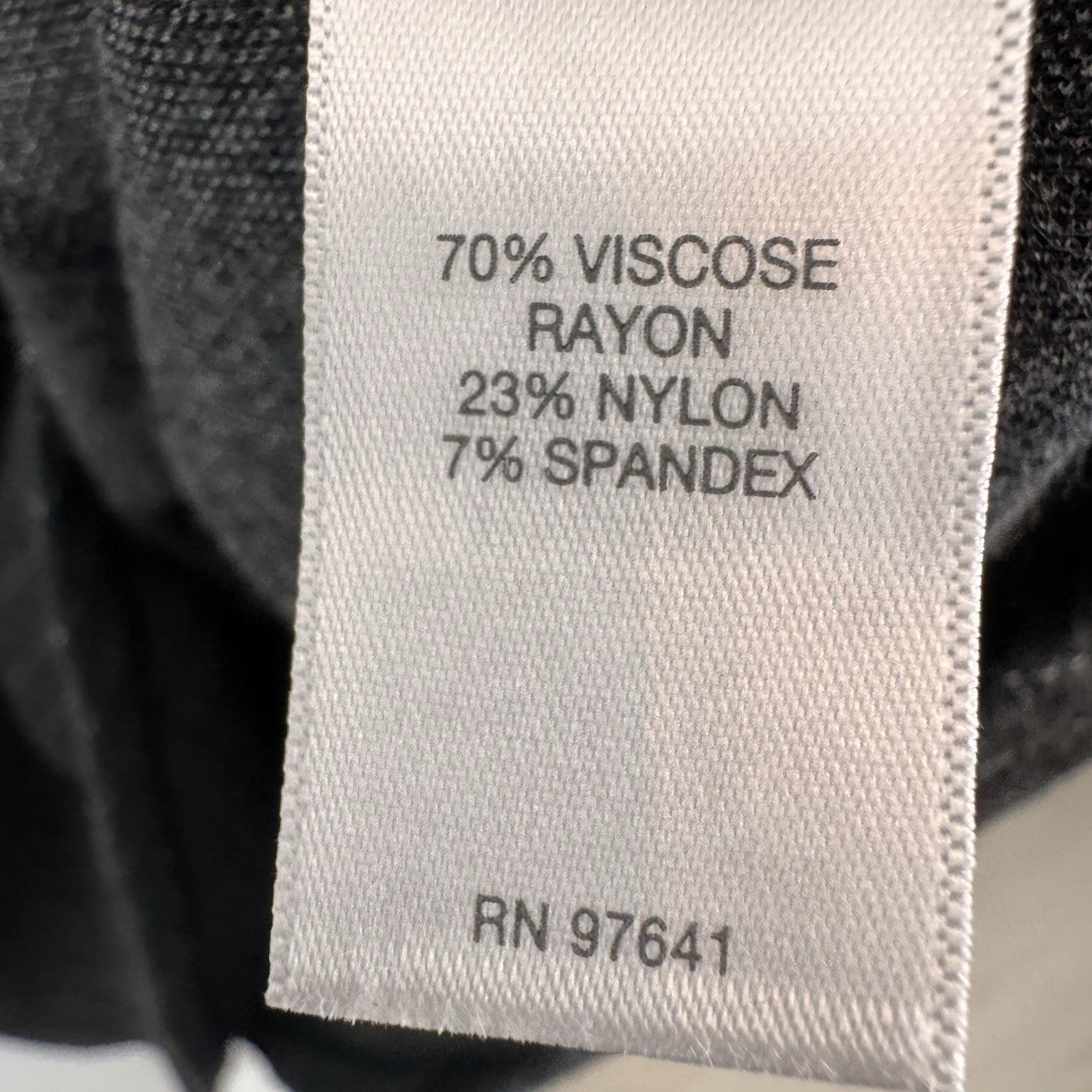 J Jill Ponte Dress Medium Gray Knit 3/4 Sleeve Stretch Office Career POCKETS