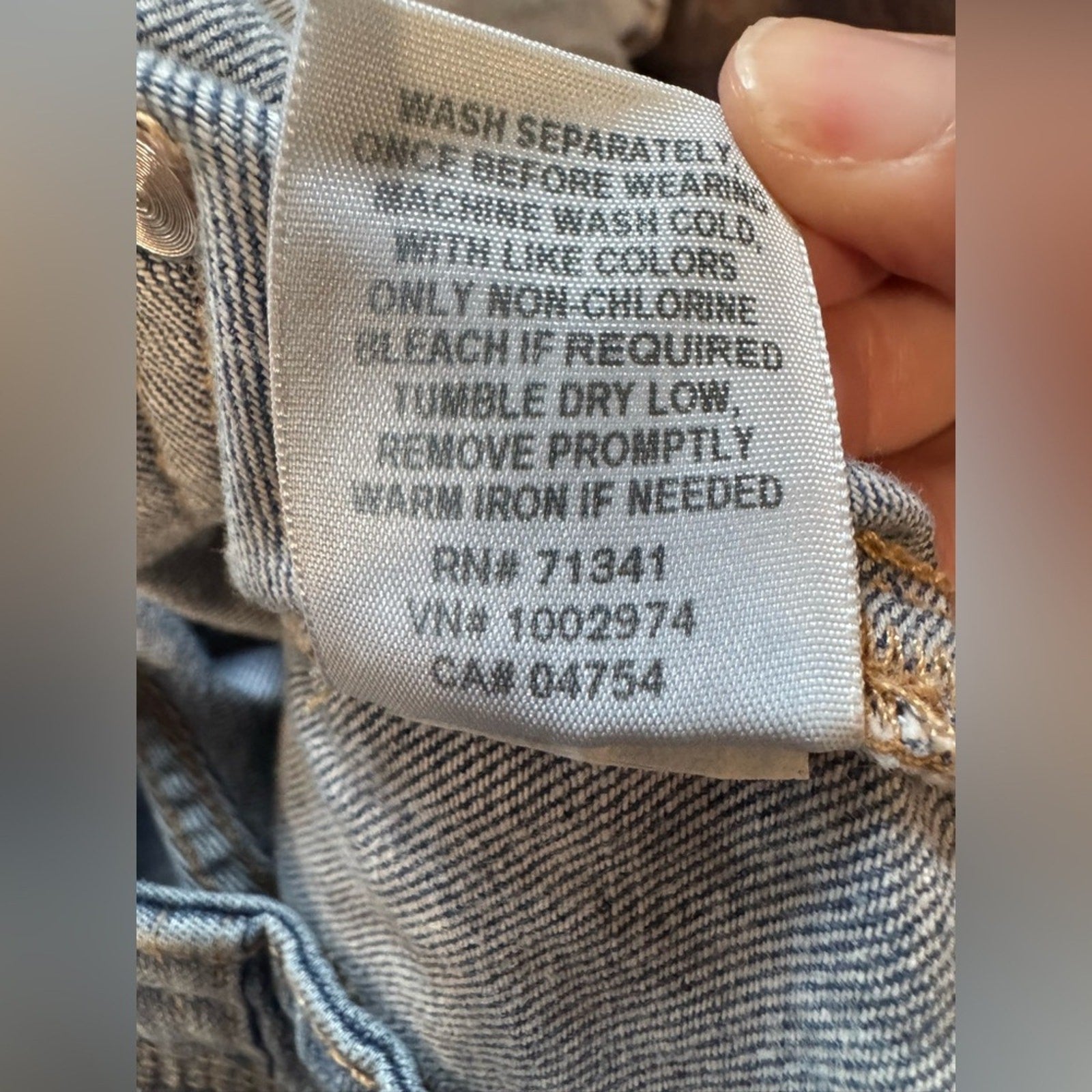 L.L. Bean Favorite‎ Fit Blue Jeans Size 2P Straight Leg