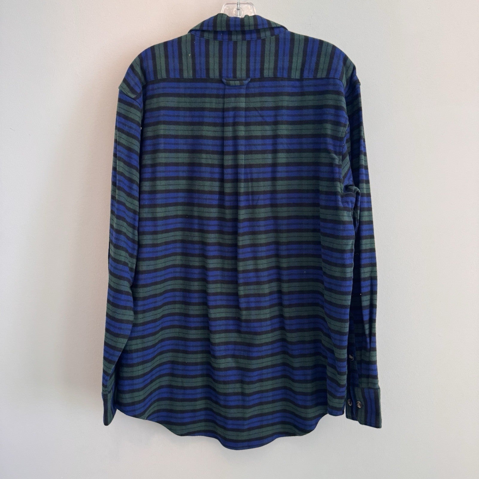 NWT medium Men’s Drake Autumn Brushed Twill Plaid Button-Down Long Sleeve Shirt