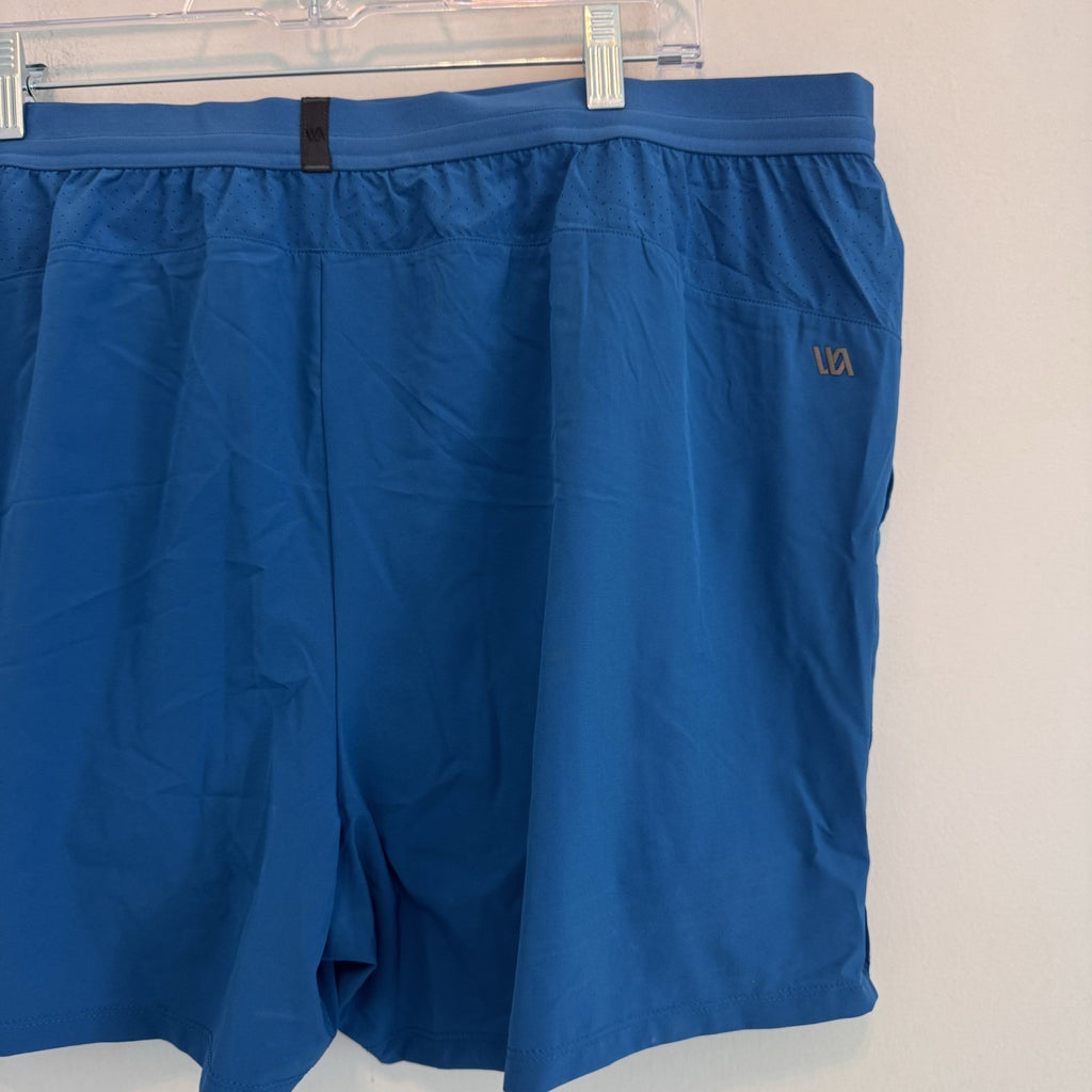 VRST Men's XXL 5" Accelerate Short Blue Tide NWT Lined Athletic Running 2XL 5in