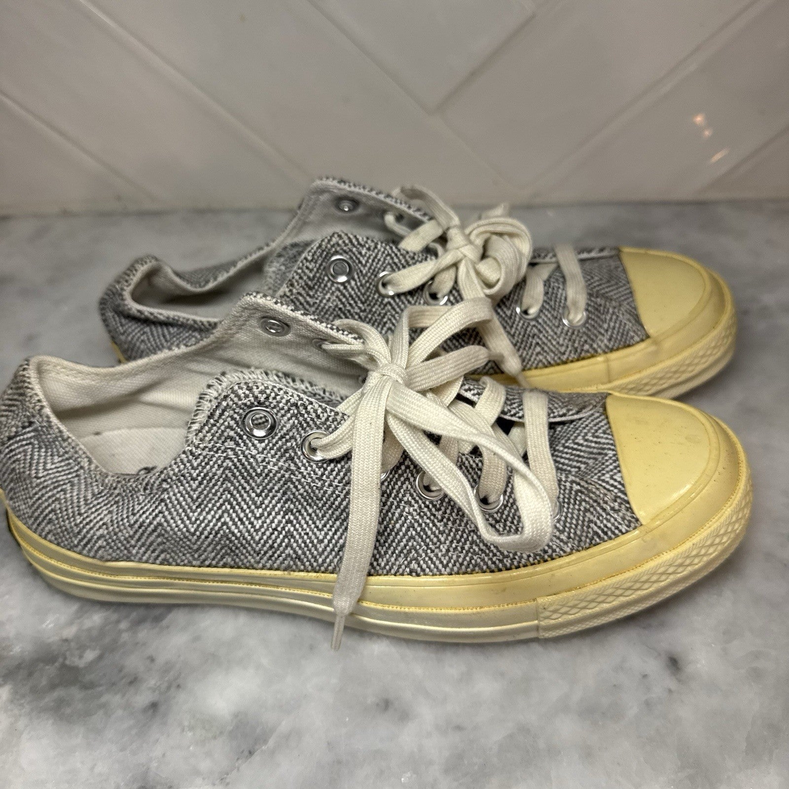Converse Chuck 70 Renew Cotton Herringbone Low Top M6 W8 166703C