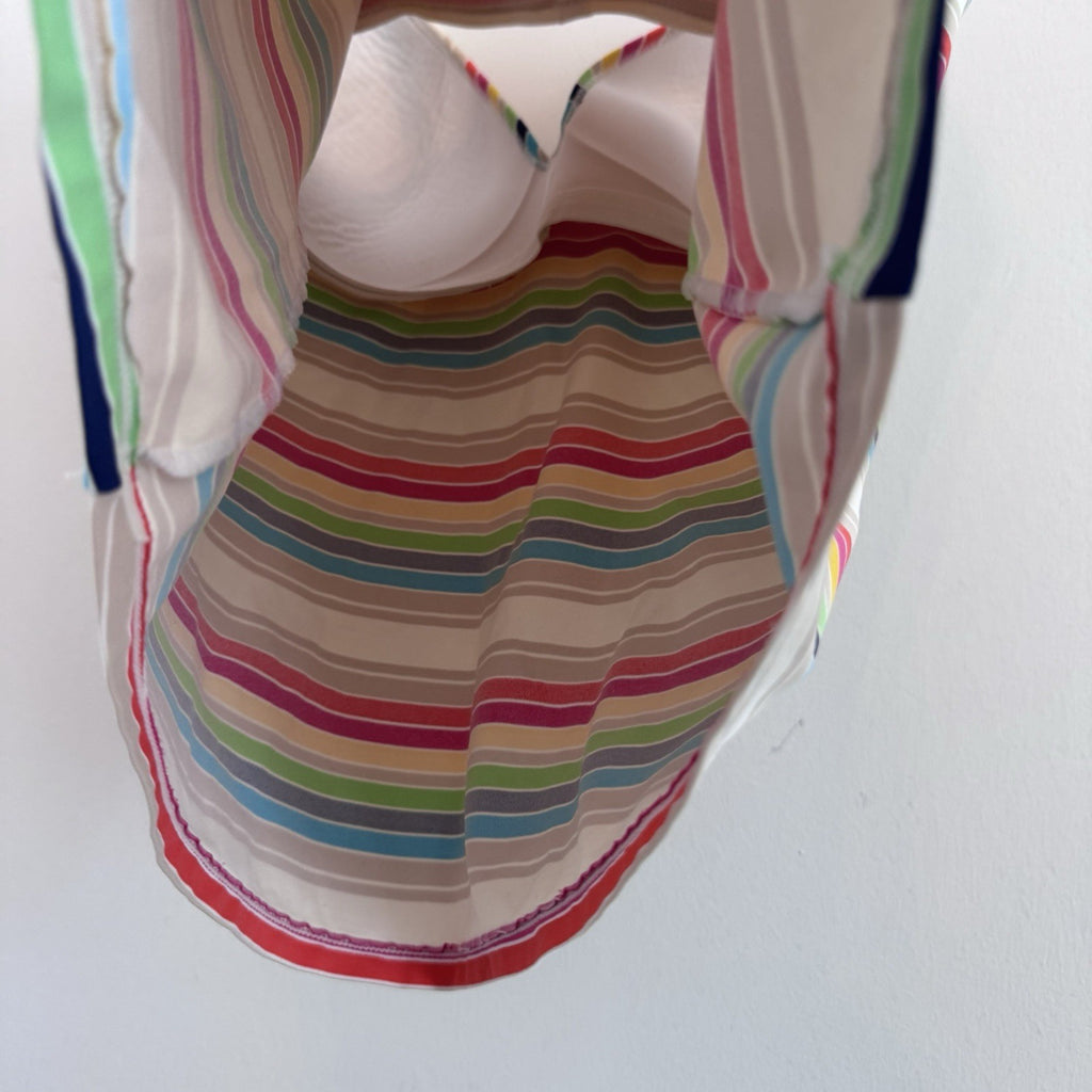 Victoria’s Secret Body by Victoria Striped Shelf Bra Cami Tank Top 38D