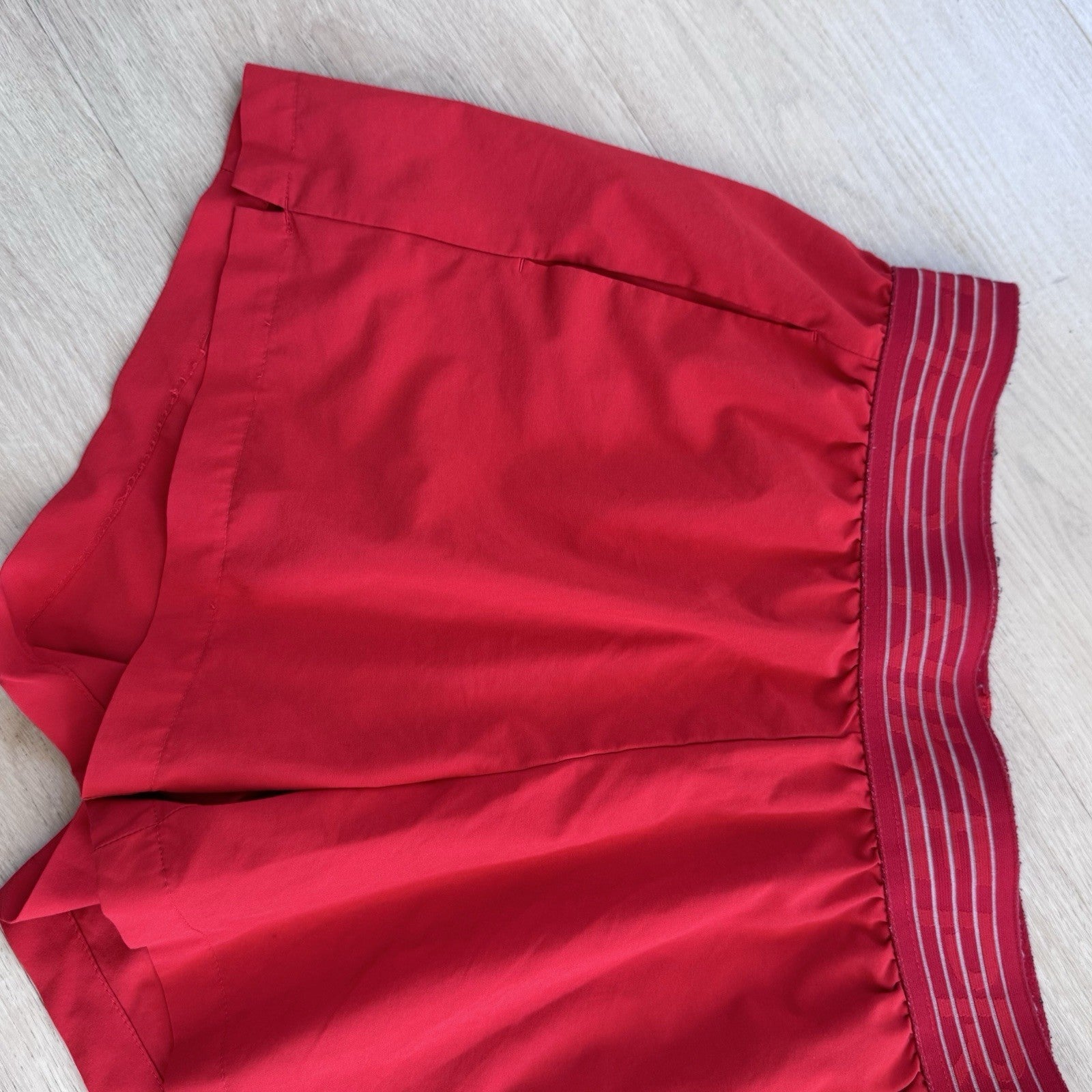 Nike Dri-Fit Women’s Running Shorts Red Size Small Athletic Activewear