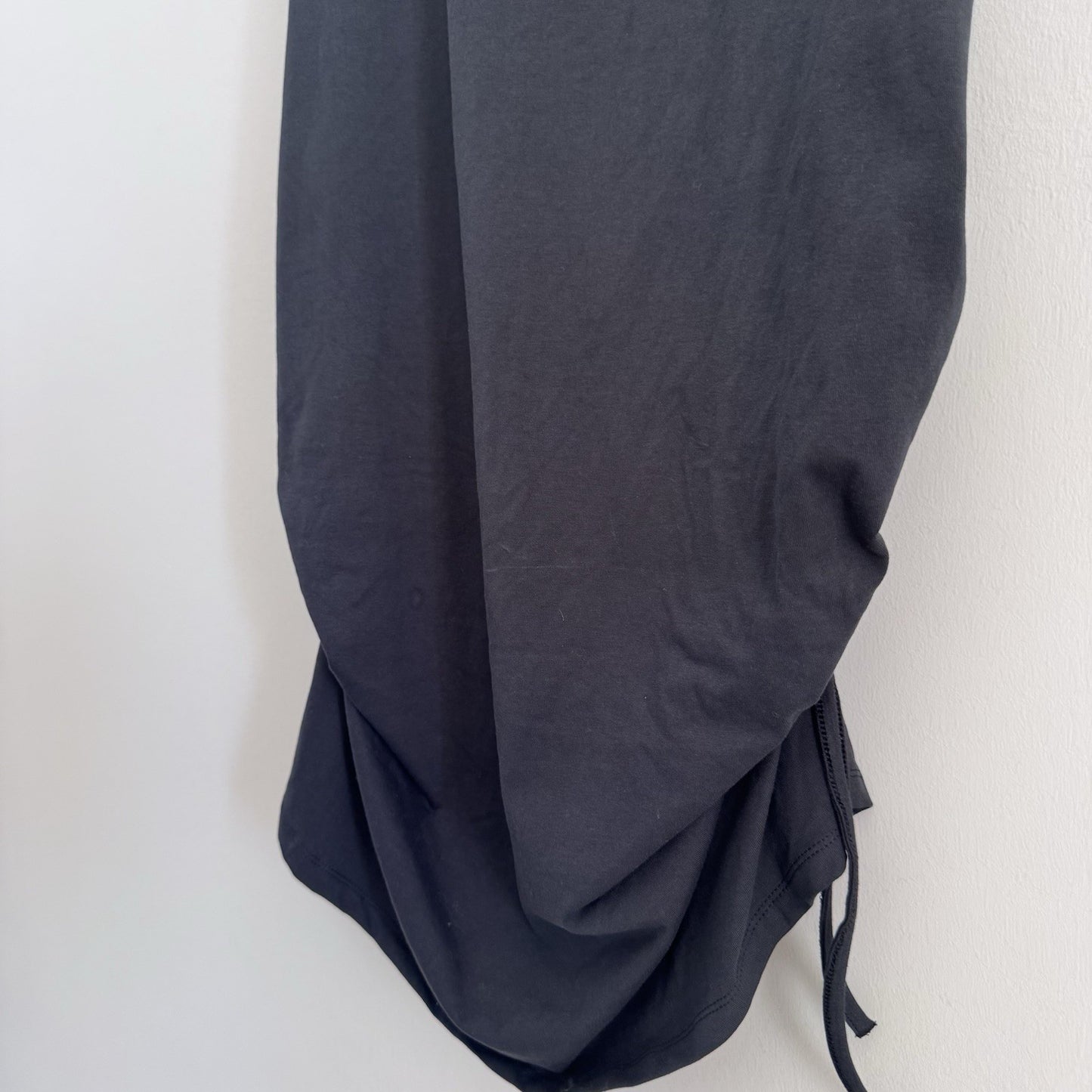 Adore Me Black Cami Slip Dress NWT Plus Size 2X Ruched Side