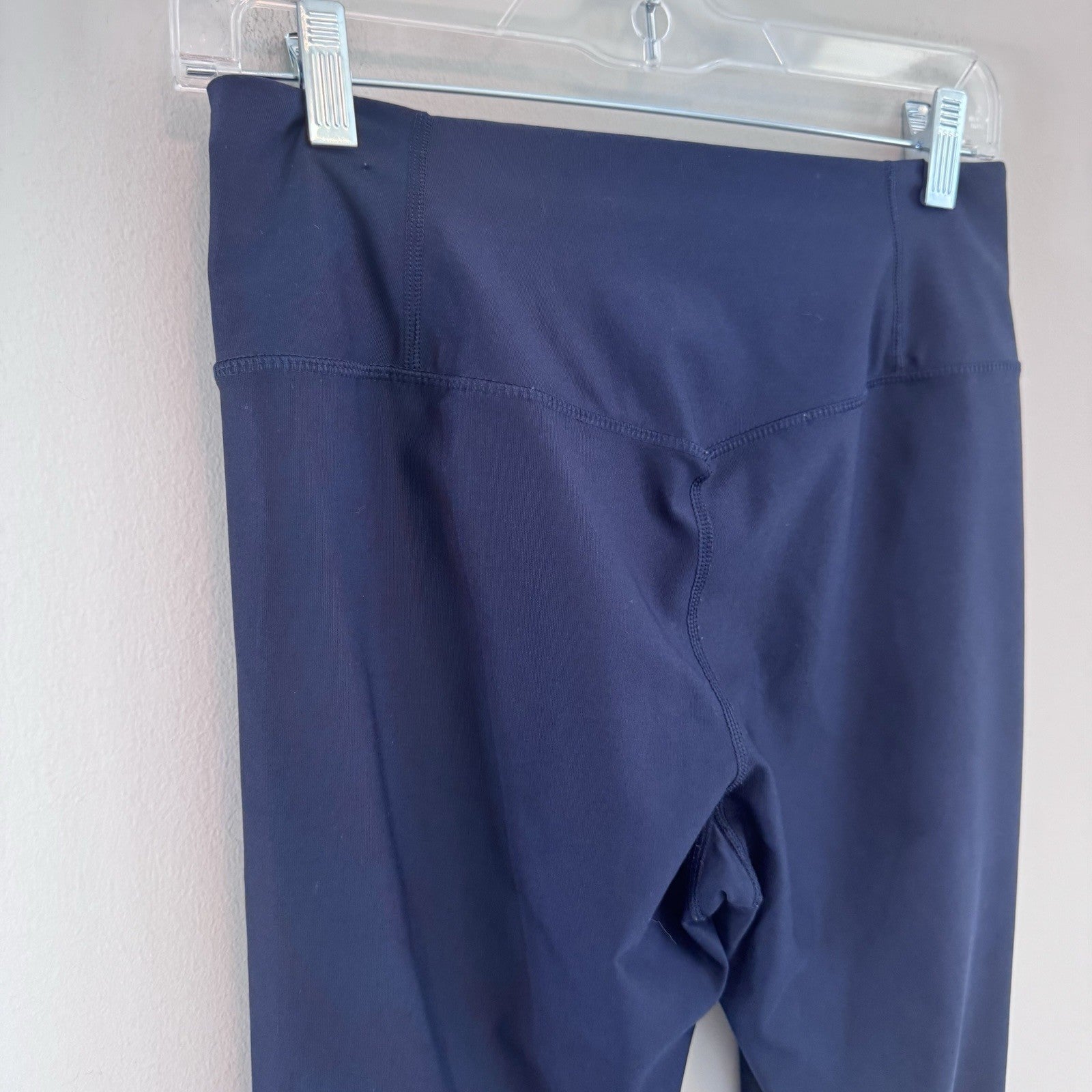 Nike Dri Fit Leggings Women Medium Blue High Rise Athletic Gym Yoga