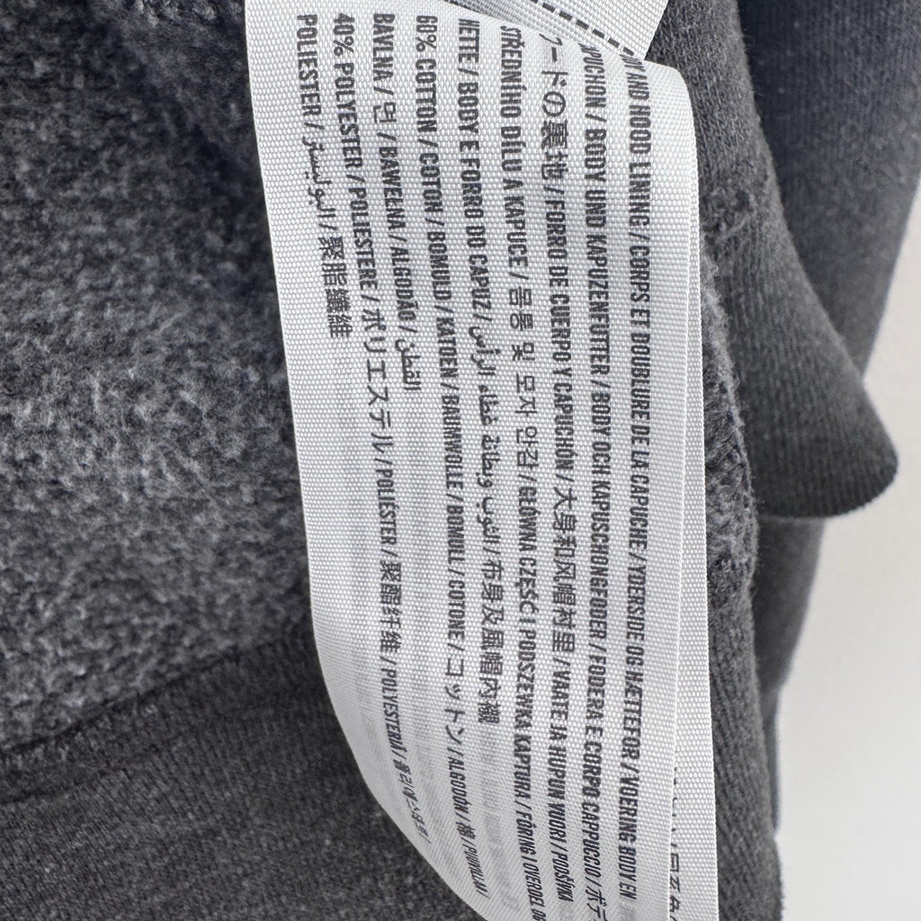 Abercrombie & Fitch Small Gray Logo Zip Up Hoodie/Jacket Y2K
