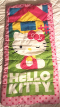 Hello Kitty Sleeping Bag Sanrio Retro 2013 Pink Sleepover Camping Bag- 56” x 28”