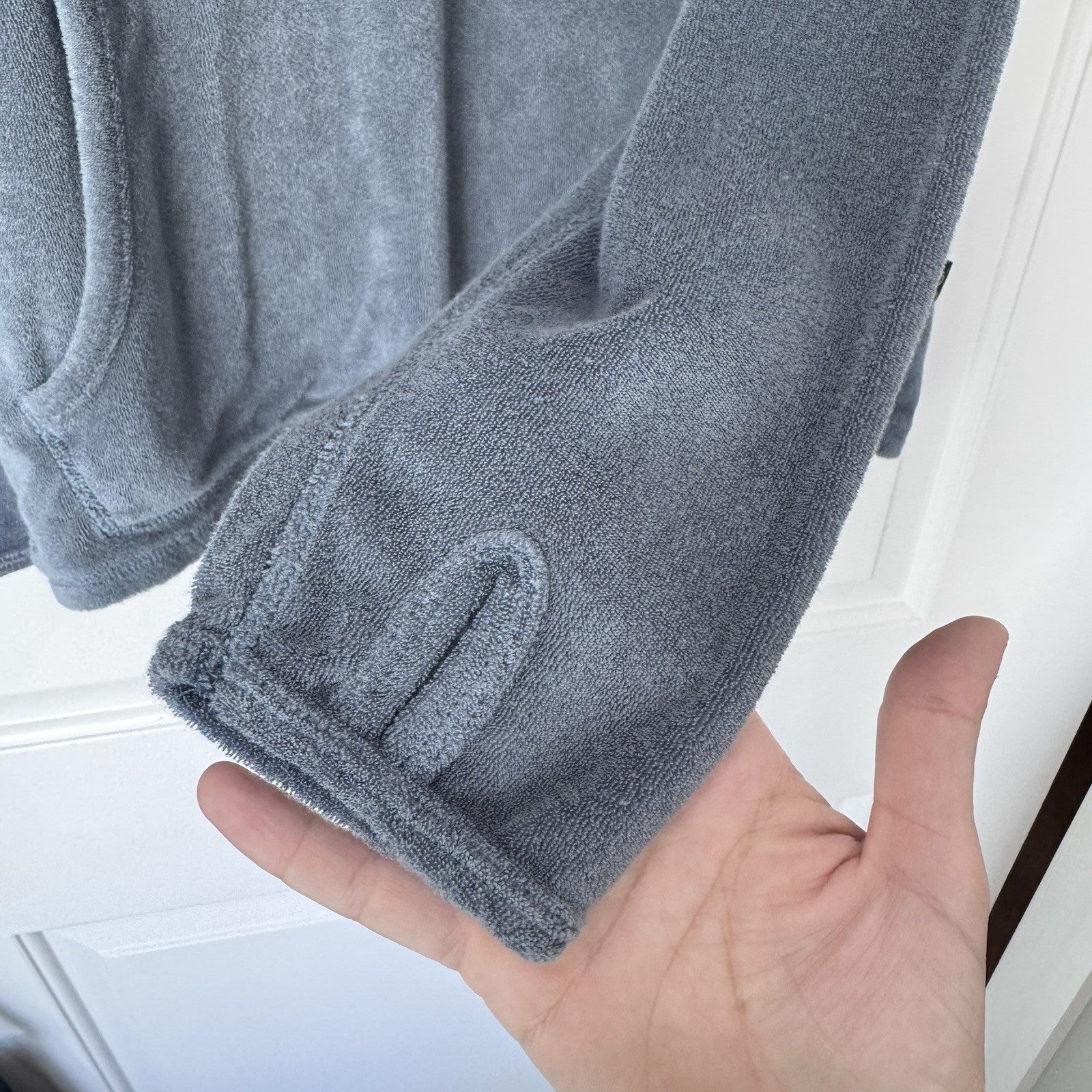 Howler Brothers Terry Cloth Hoodie – Men’s Small – Blue – Pullover