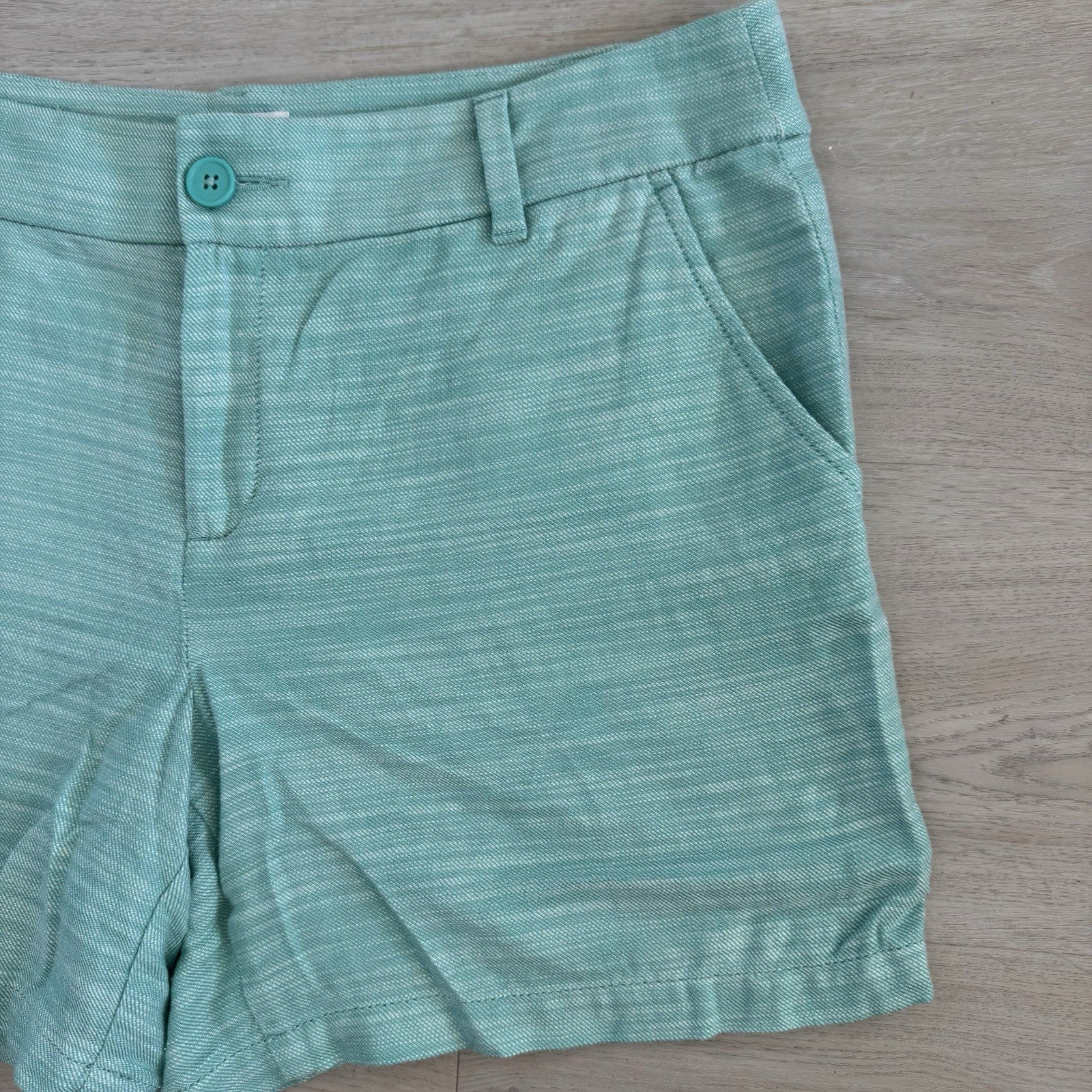 LOFT Outlet Mint Green Shorts Size 10 Cotton Summer Casual