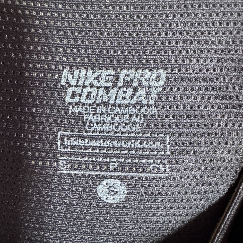 Nike Pro Combat Padded Shorts Mens small Black Camo Football Girdle Compression