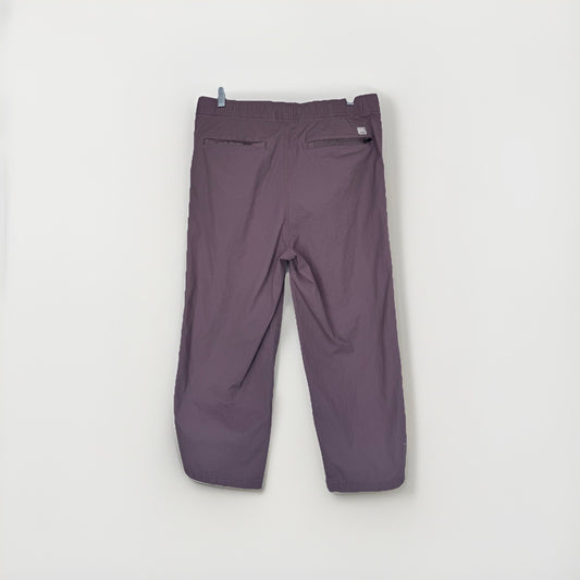 Vuori Ripstop Wide Leg Cropped Pants – Women’s Large – Organic Cotton Stretch