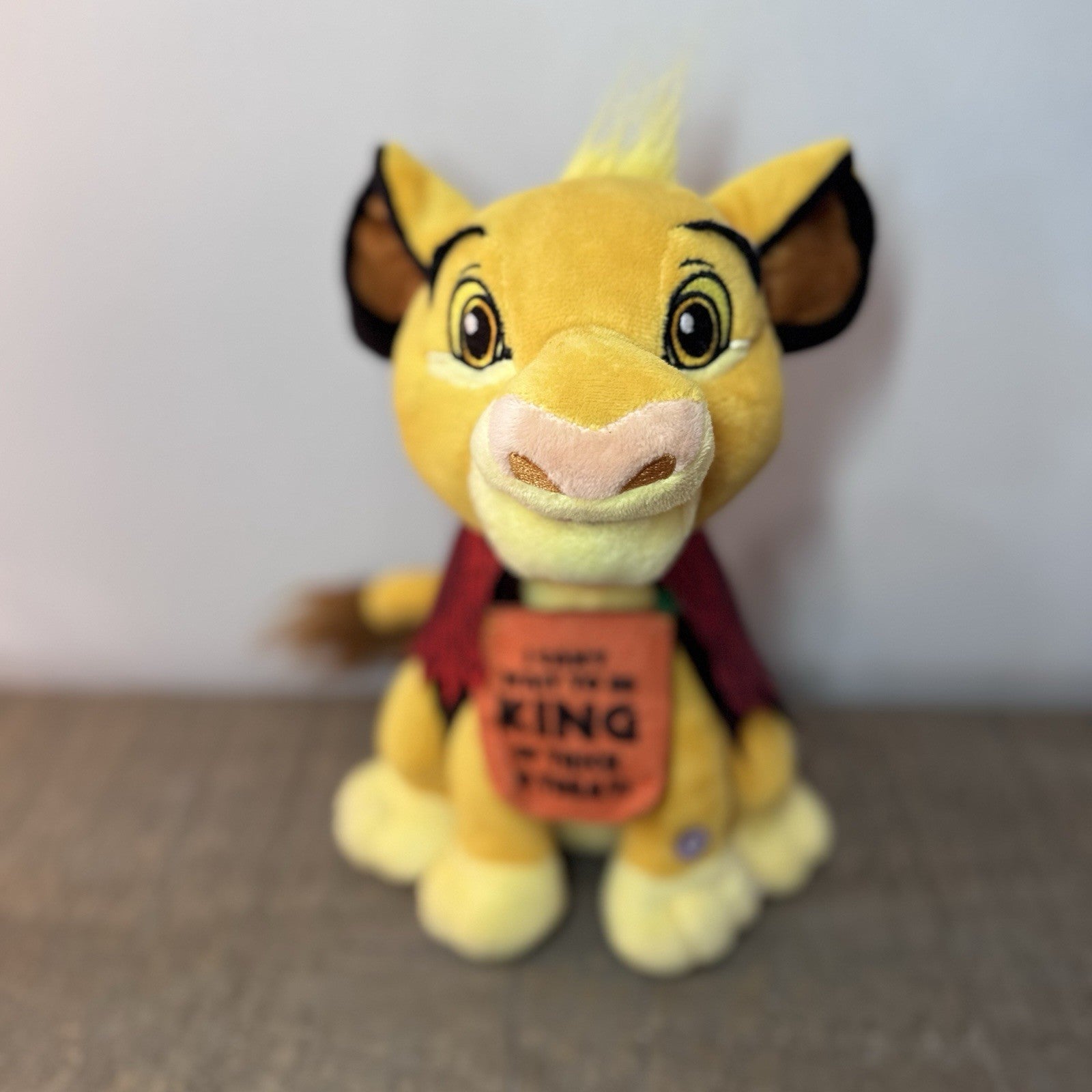 Disney Lion King Simba Animated Talking Plush & Scar Plush Lot of 2 Tested