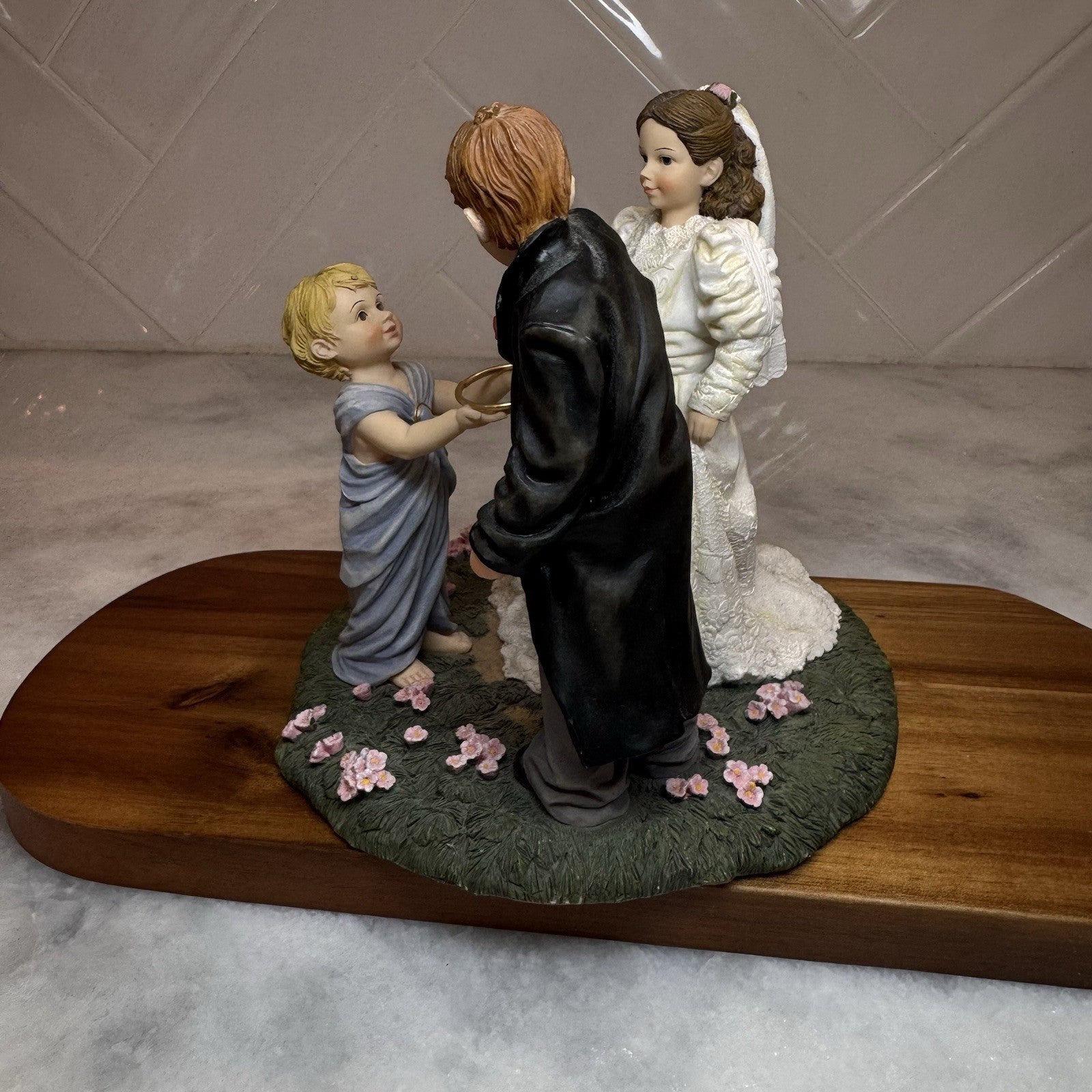 Prayers & Promises “May I Have The Ring?” 2001 Bill Stross for Demdaco Figurine