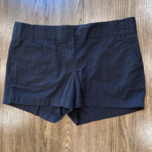 J.Crew Broken-In Chino Shorts Size 6 Navy Blue 100% Cotton Women’s Classic
