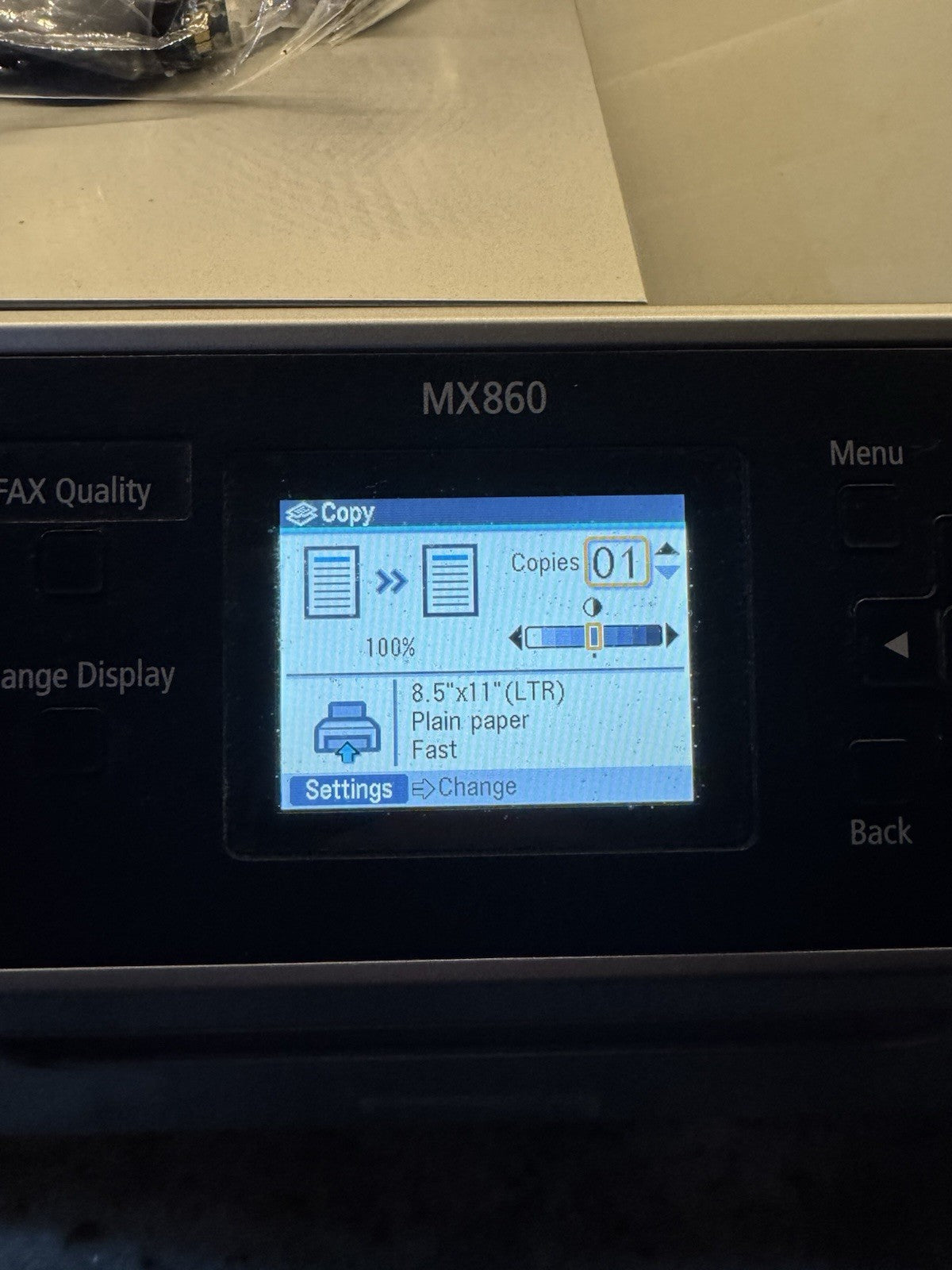 Canon PIXMA MX860 All-In-One  Printer With Additional Ink!