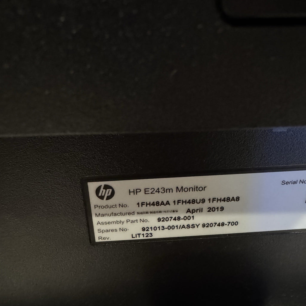 HP EliteDisplay E243m 23.8” FHD IPS Monitor B&O Webcam Works