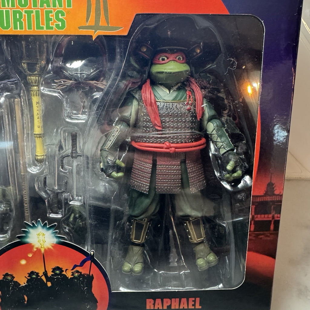 NECA TMNT III Donatello Raphael 2-Pack Samurai Action Figures New