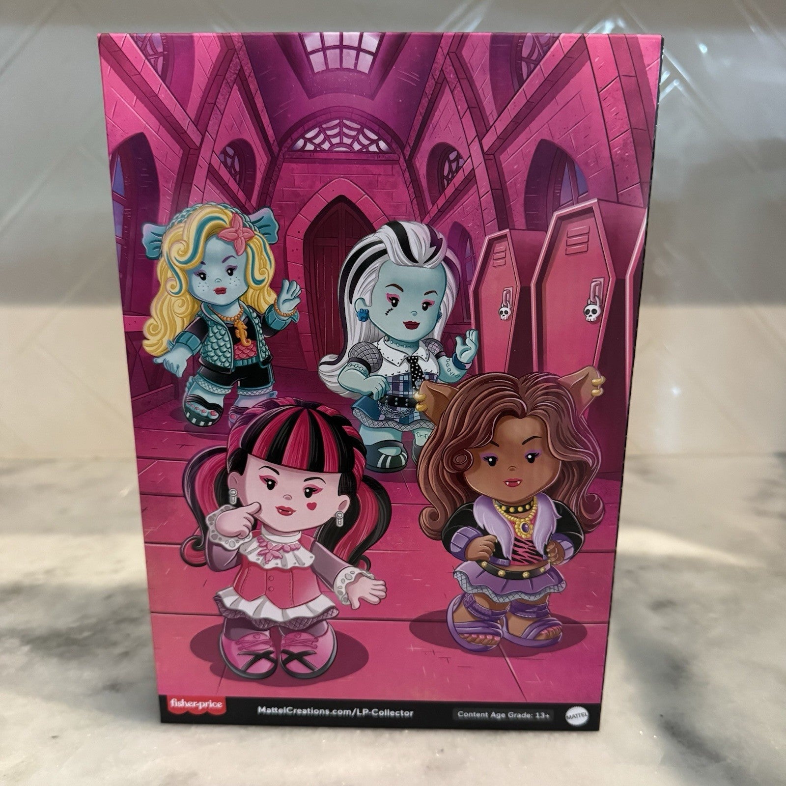 Monster High Little People Collector Figure Set Mattel Creations New Sealed