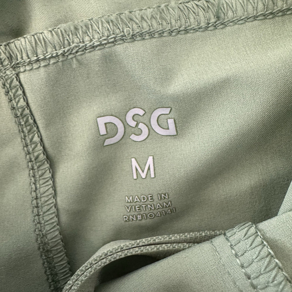 DSG Men's 6" Agility Woven Shorts M Medium Olive Sage NWT Running Gym