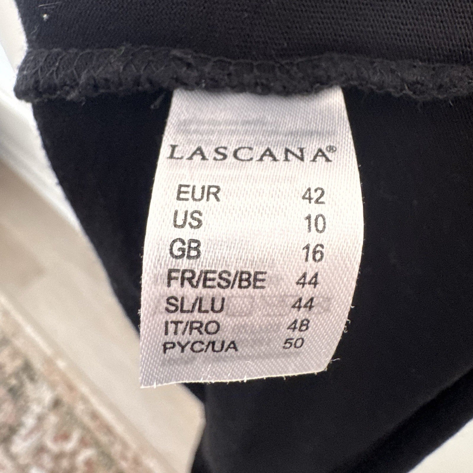 LASCANA Black Smocked Waist Metal Detail Halter Maxi Dress US 10
