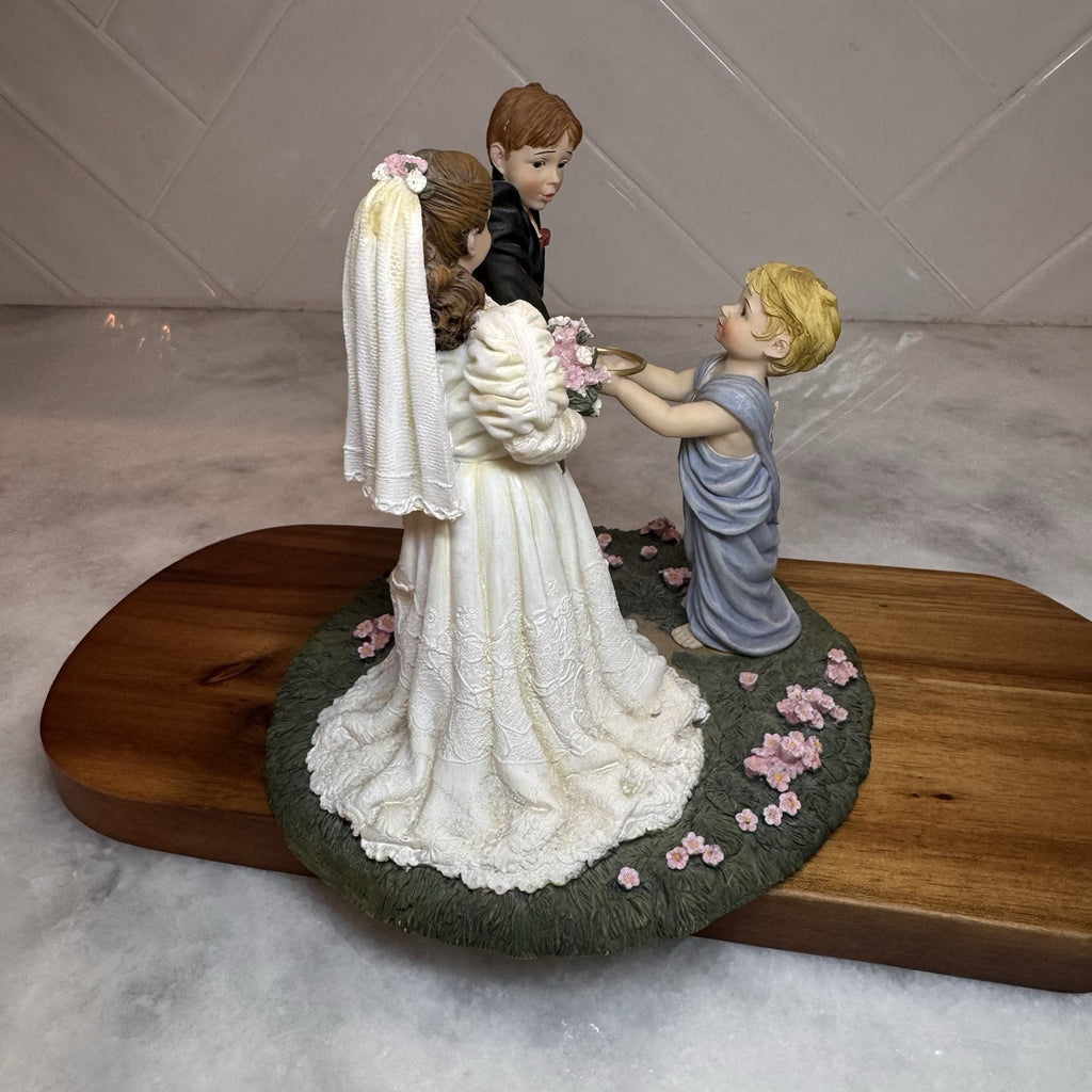 Prayers & Promises “May I Have The Ring?” 2001 Bill Stross for Demdaco Figurine
