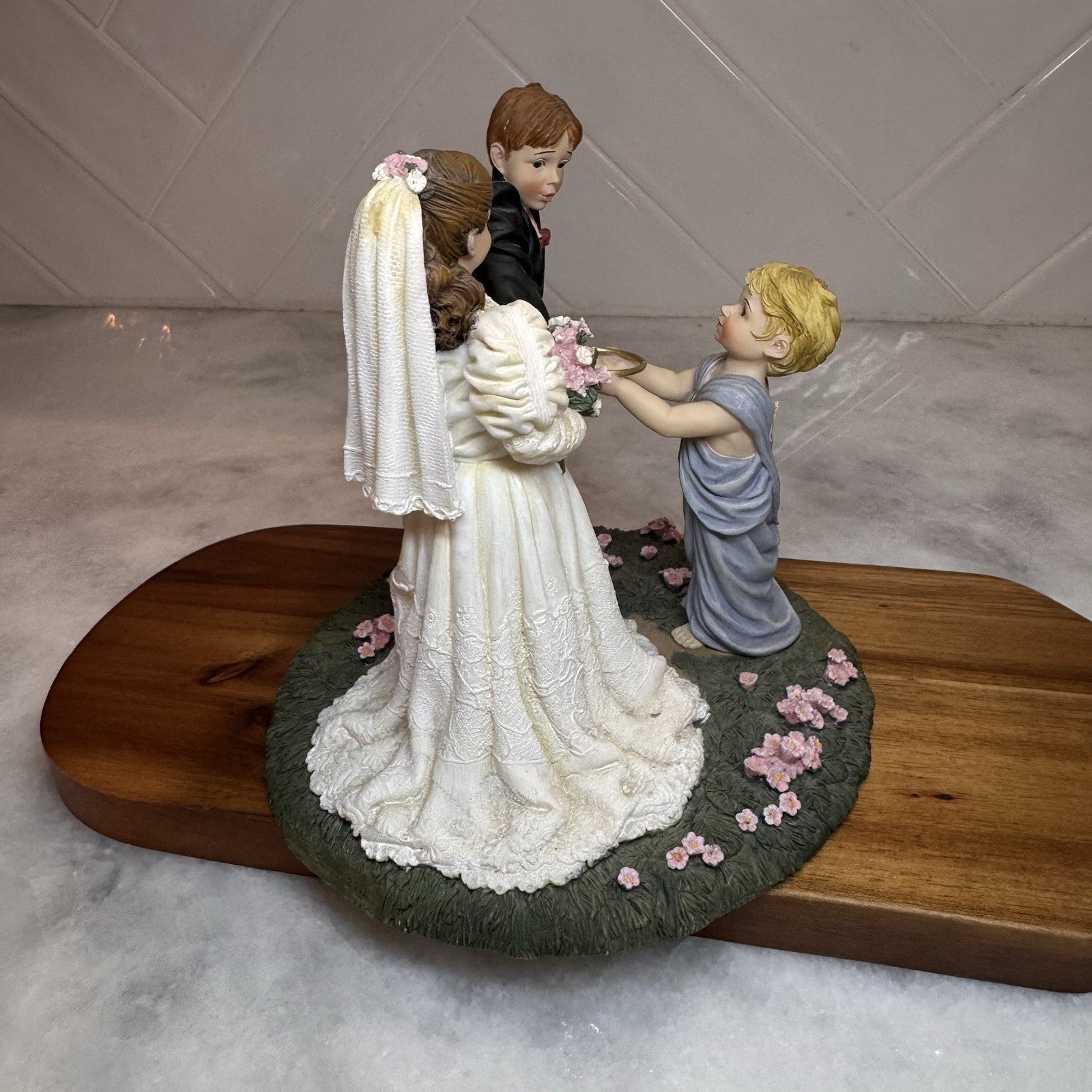 Prayers & Promises “May I Have The Ring?” 2001 Bill Stross for Demdaco Figurine