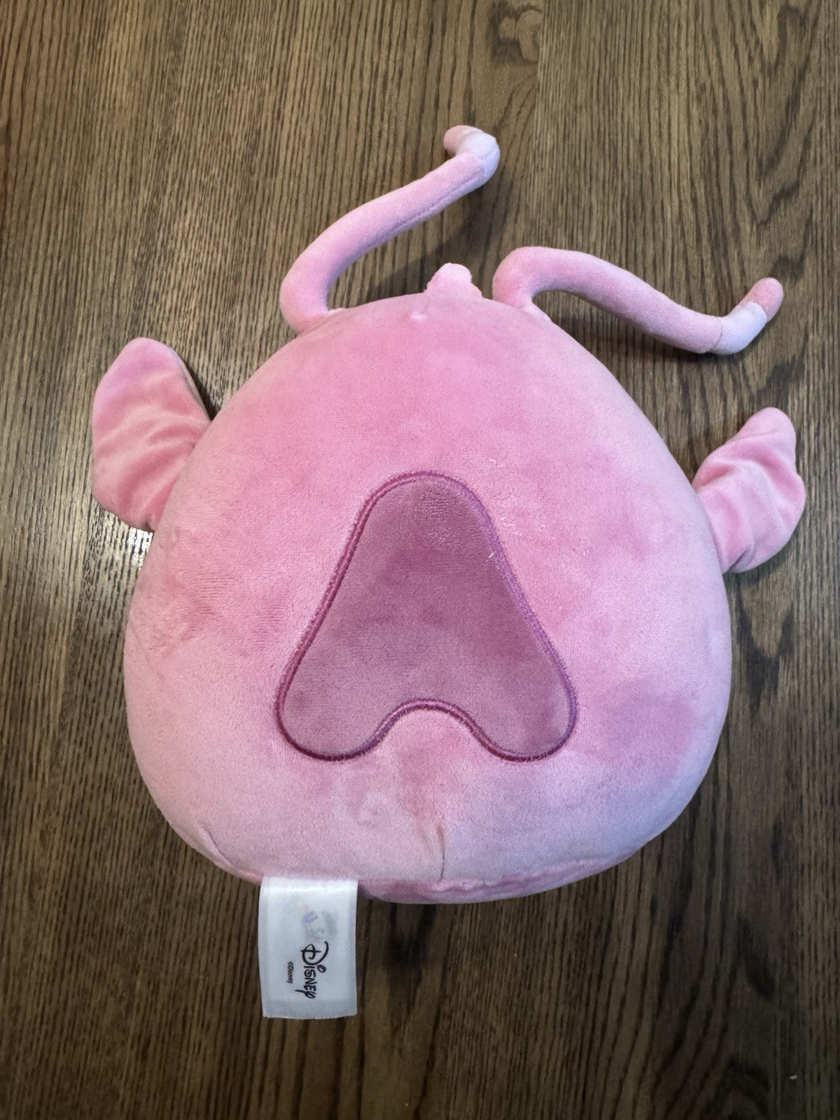 Rare Disney Squishmallows Angel 8” Plush Pink Stitch Companion Heart Sunglasses