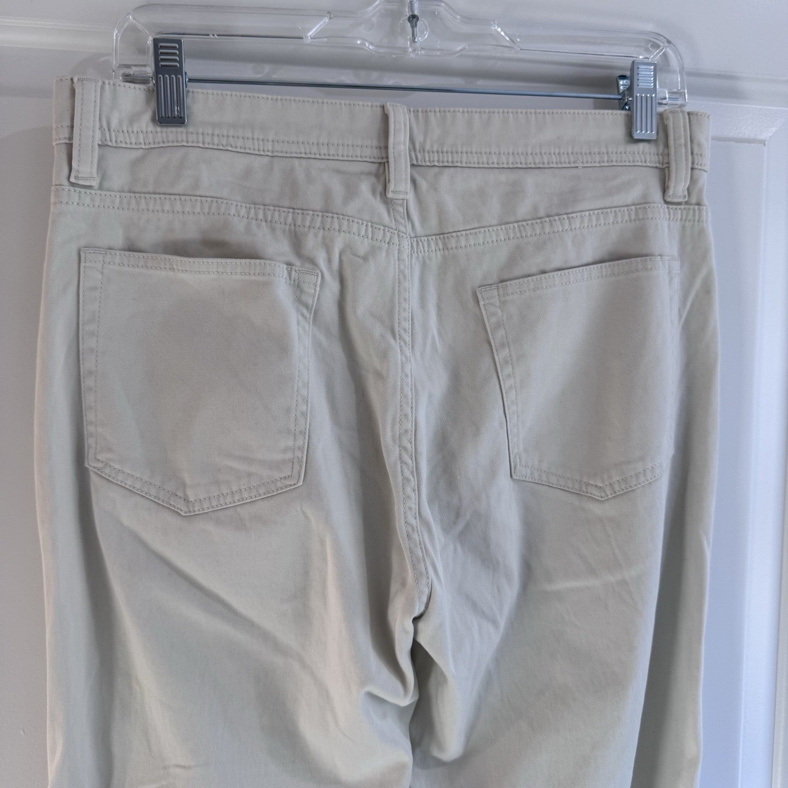 Stitch Golf Pants Mens 30x30 Beige Stretch Performance Trousers Cotton Blend