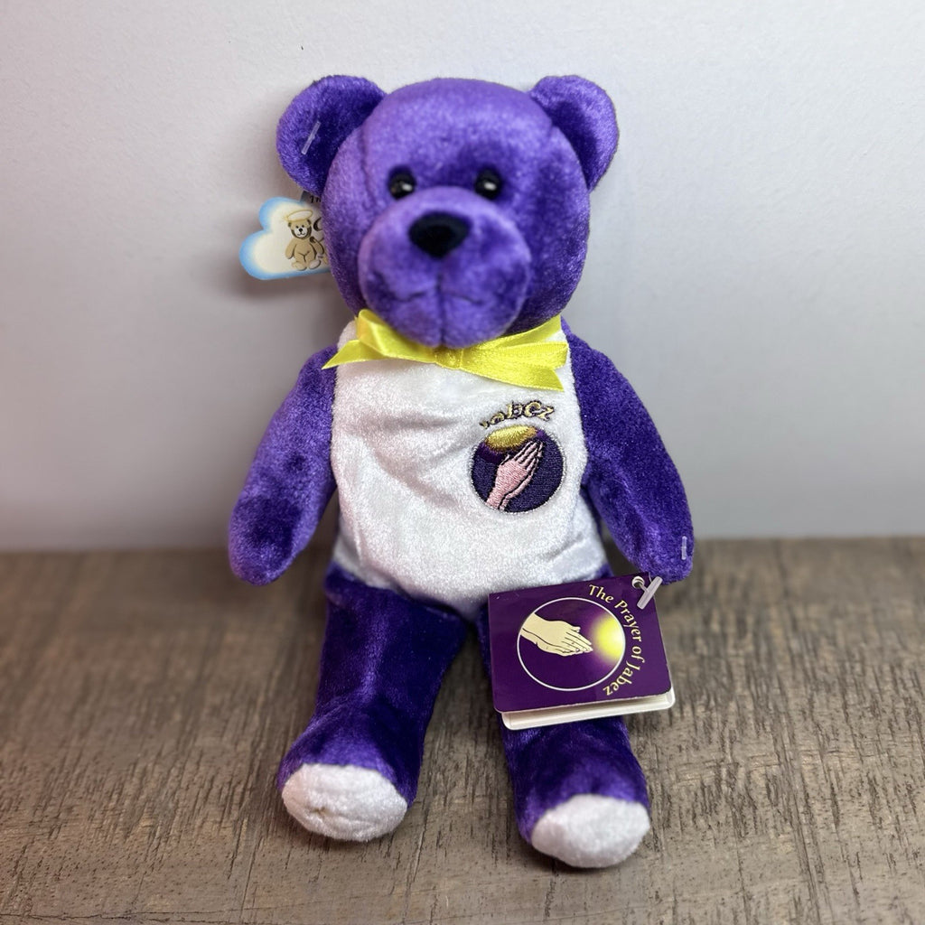 Holy Bears Lot of 2 Prayer of Jabez & Holy Bible Plush Bears 2000 2004 Tags VTG