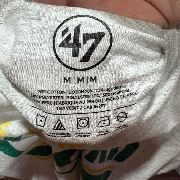 '47 Medium Green Bay Packers grey cotton t-shirt #NFL #Packers