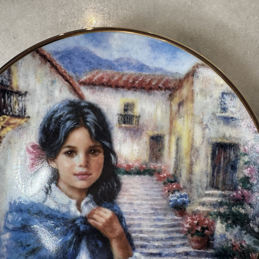 Luisa of Spain Faces of the World Hamilton Collection Plate 1988 COA