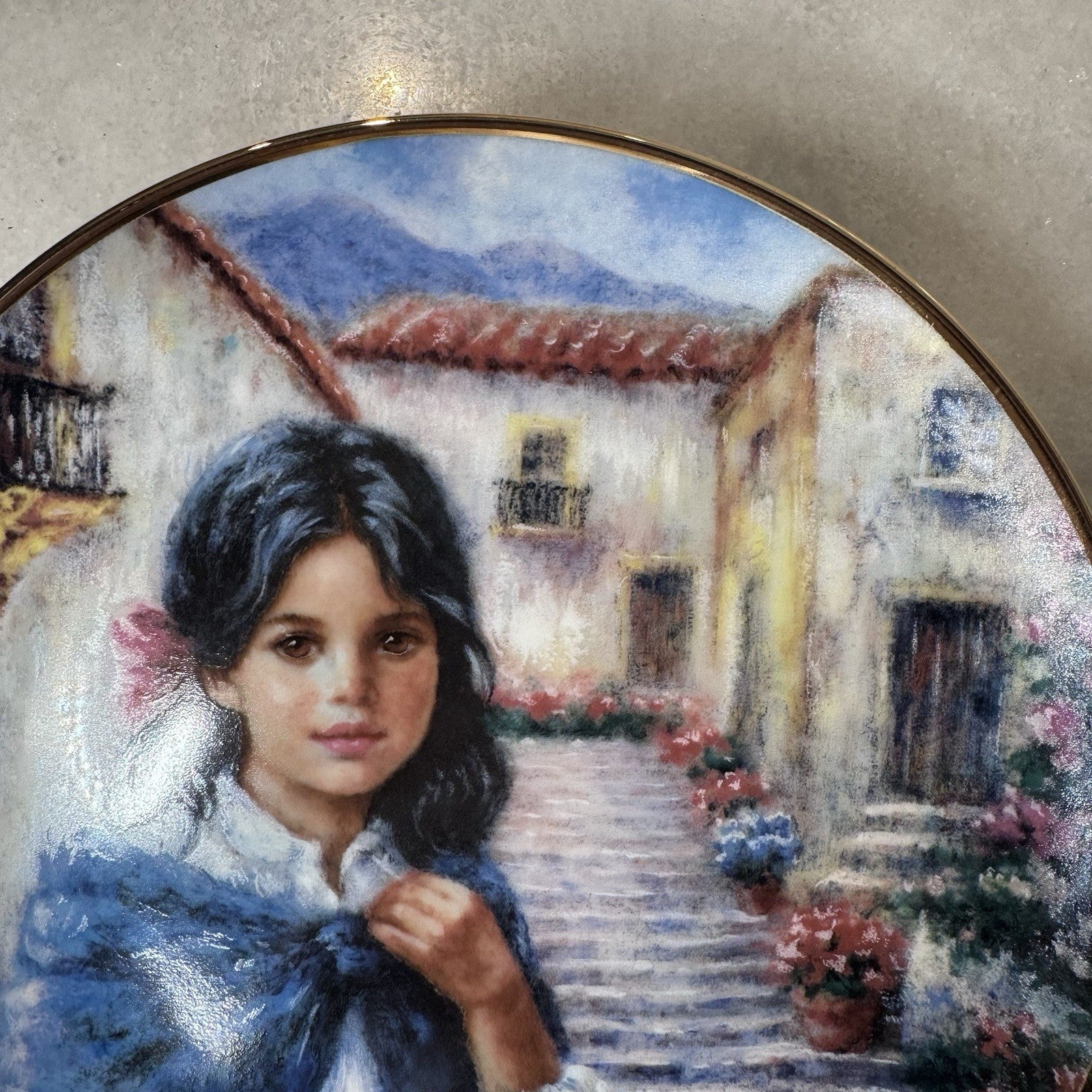 Luisa of Spain Faces of the World Hamilton Collection Plate 1988 COA
