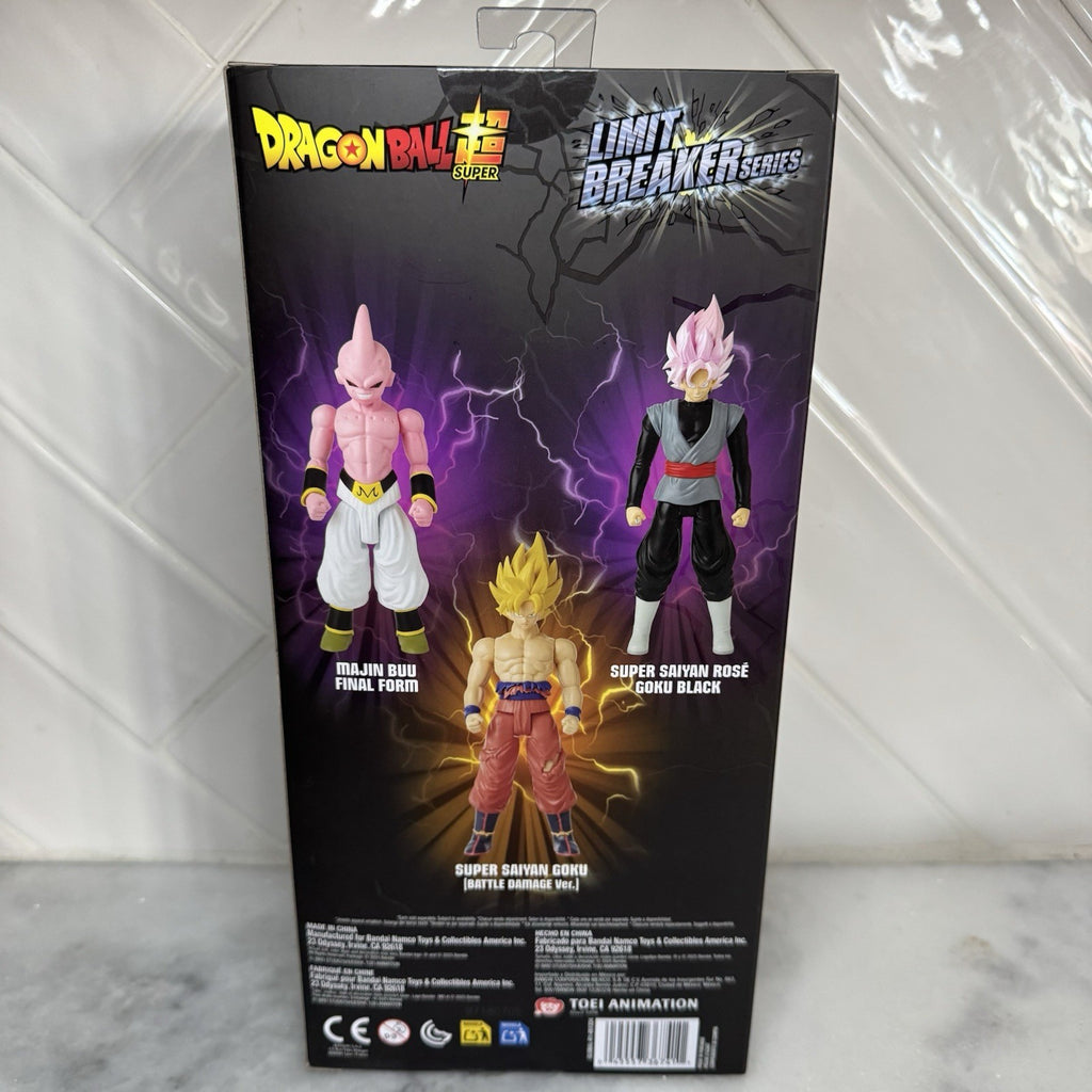 Dragonball Super Limit Breakers 12" Super Saiyan Goku Battle Damage Version NIB