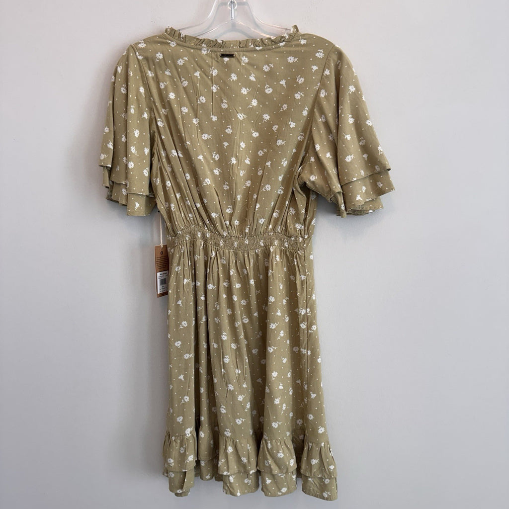 Billabong x The Salty Blonde Floral Mini Dress Women’s M NWT Boho  MSRP79