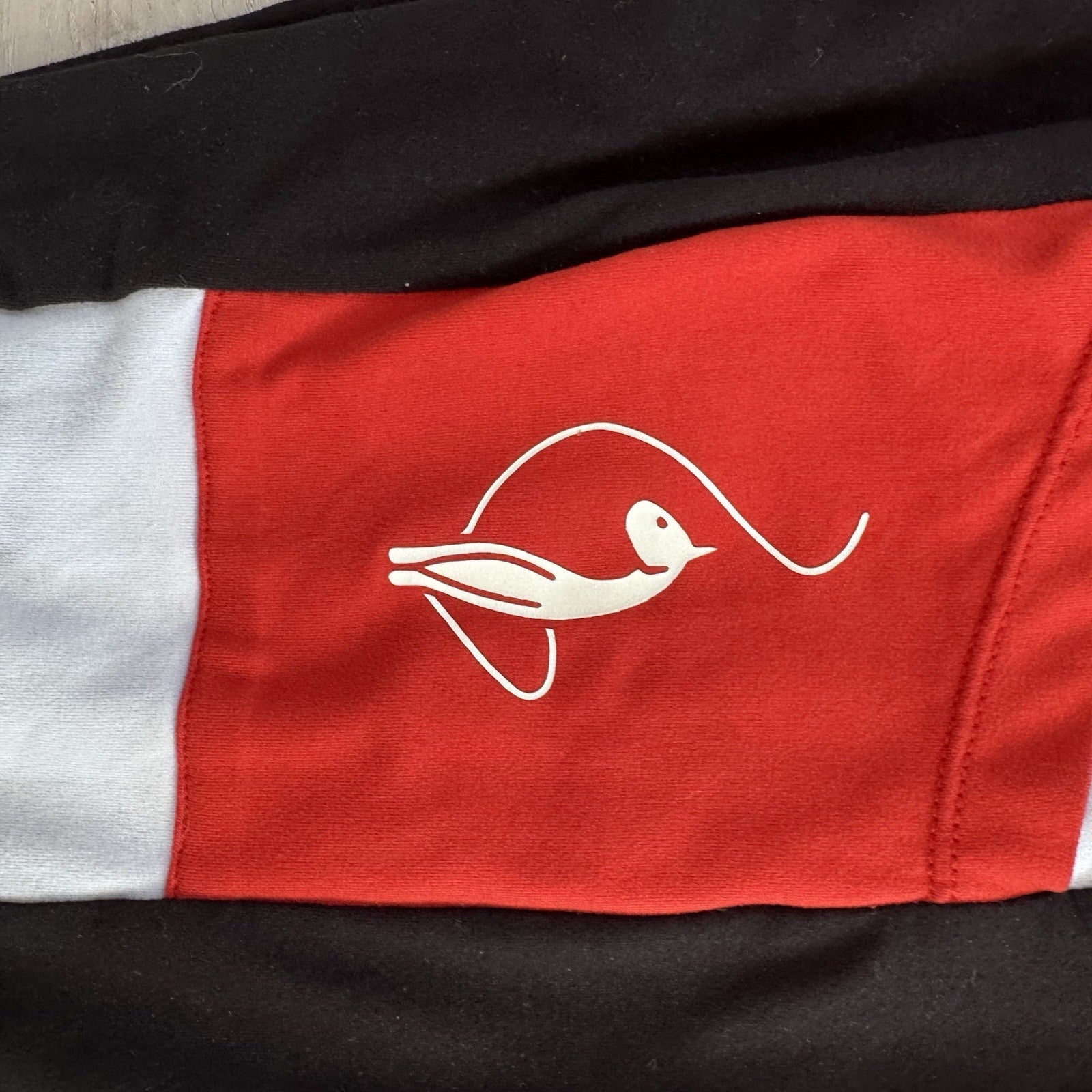 Baby Phat Logo Leggings Womens Small Black Colorblock Y2K Stretch Active