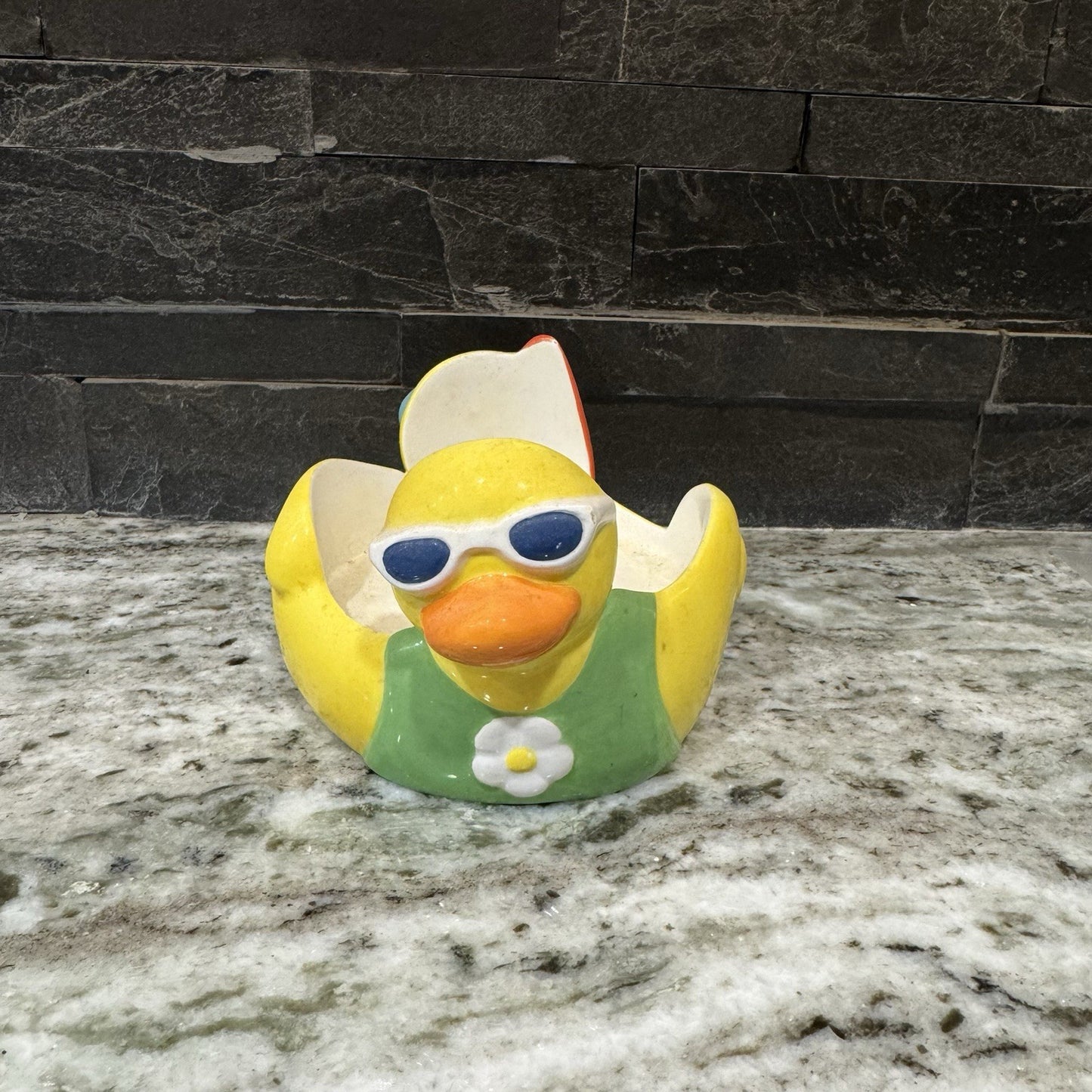 Retro Mother Browns ceramic swimming duck canisterCoyne's & Company Vintage 1999