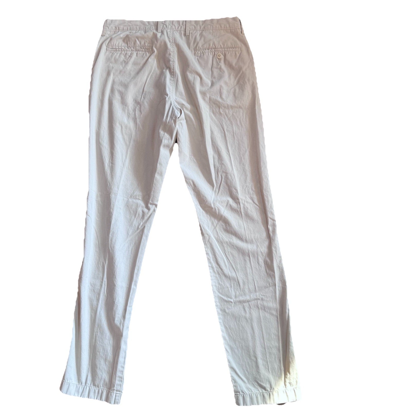 J.Crew Sutton Summerweight Chino Pants 32x34 | 100% Cotton Beige Slim Fit