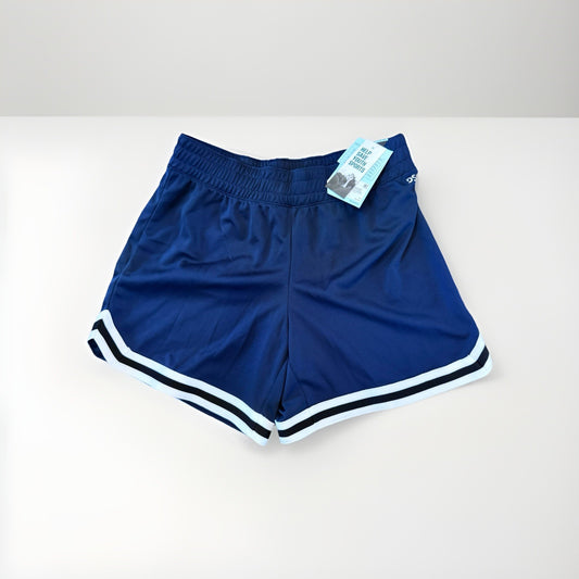DSG Girls Navy Mesh Athletic Shorts Size L Mid Rise Relaxed Fit NWT
