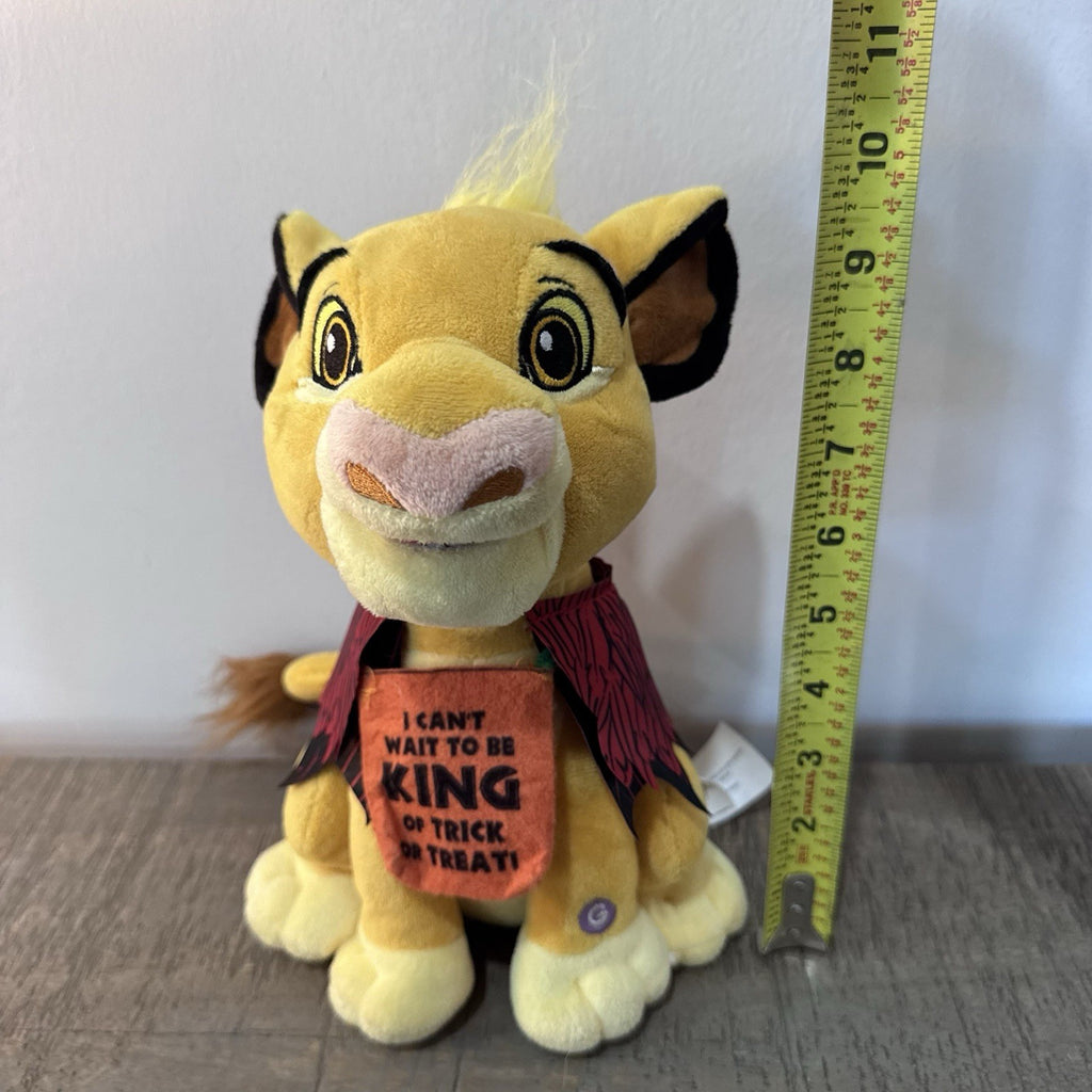 Disney Lion King Simba Animated Talking Plush & Scar Plush Lot of 2 Tested