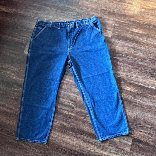 Carhartt B13 DST Original Dungaree Fit Jeans - 48x30 Relaxed Fit Workwear Denim
